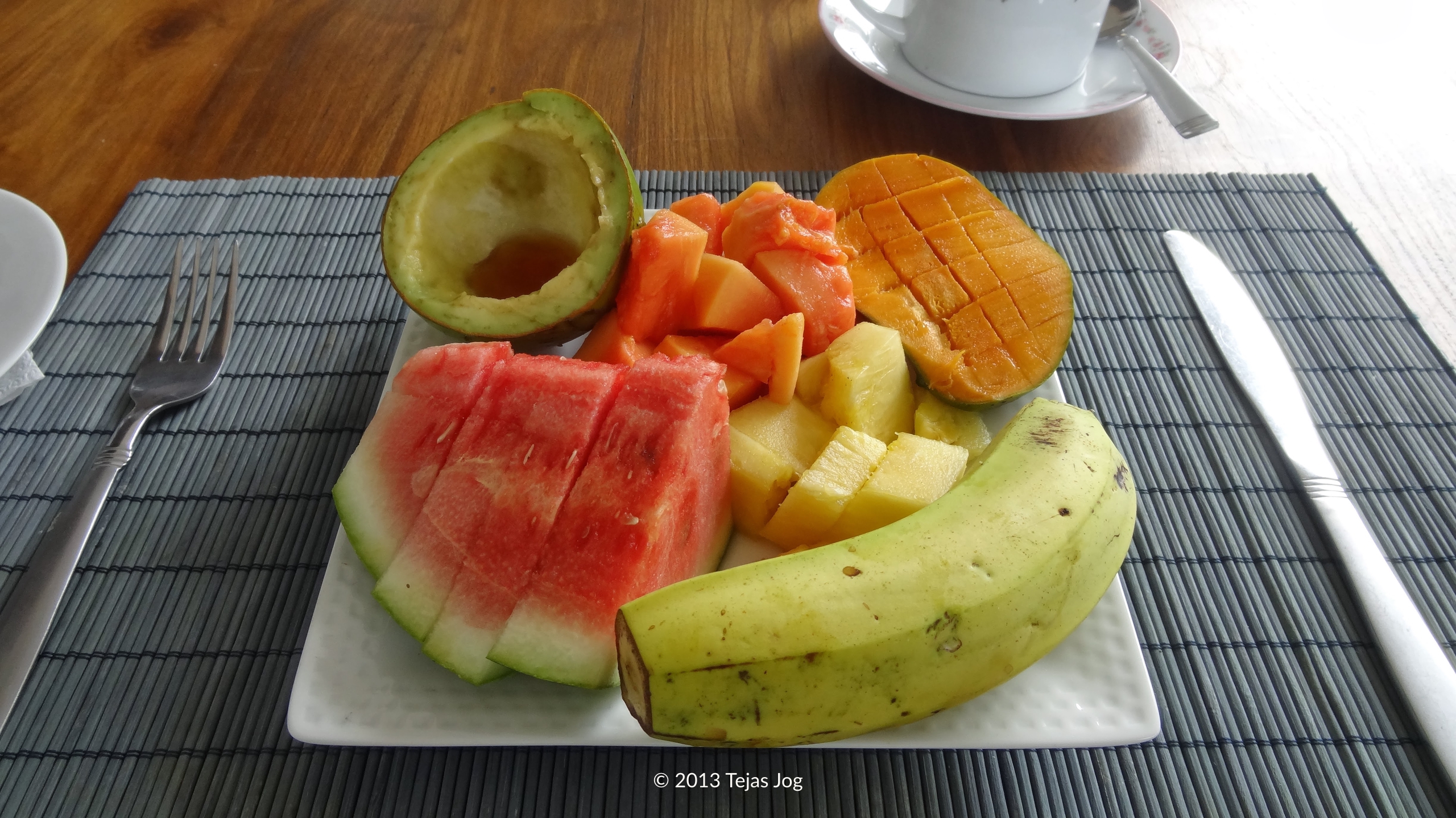Breakfast at the Morning Star Mirissa