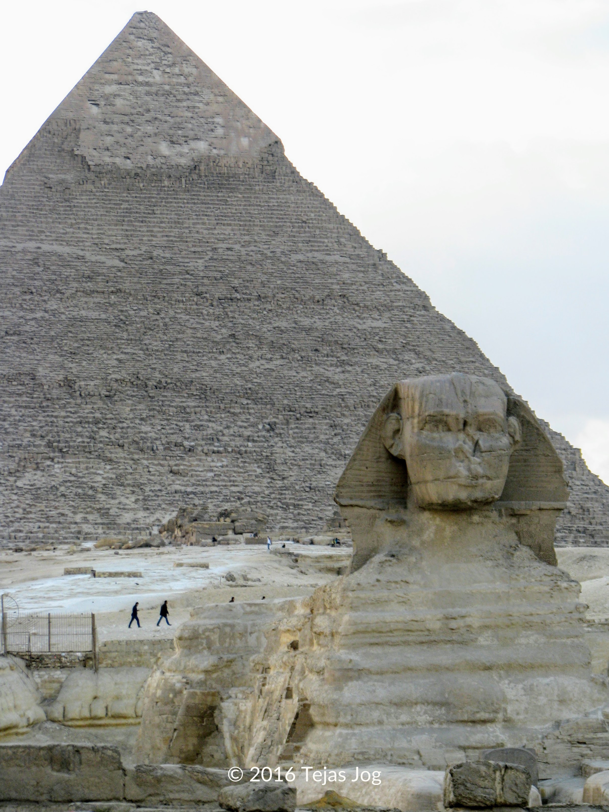 Great Sphinx and Pyramid of Giza