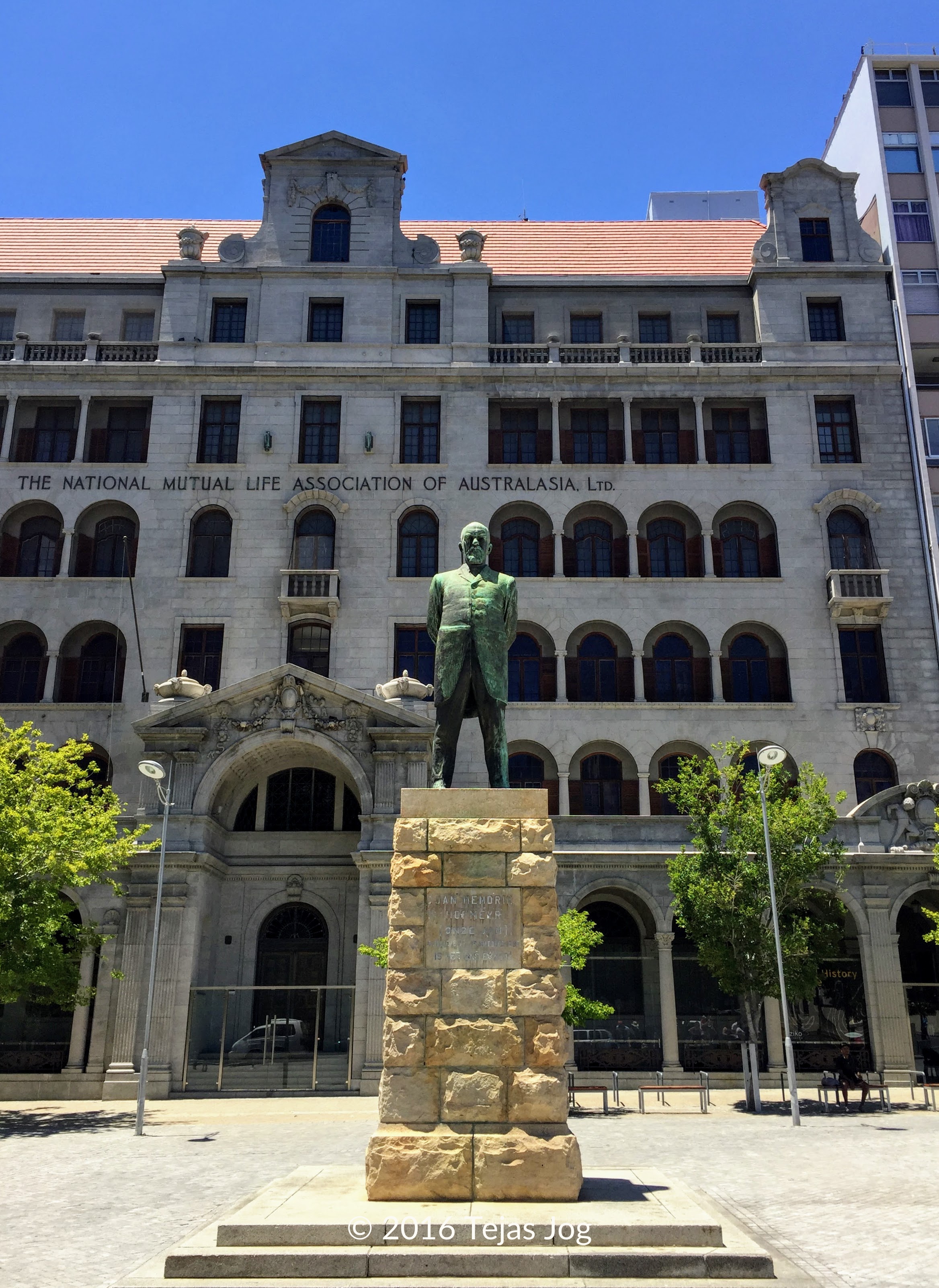 Statue of Jan Hendrik Hofmeyr