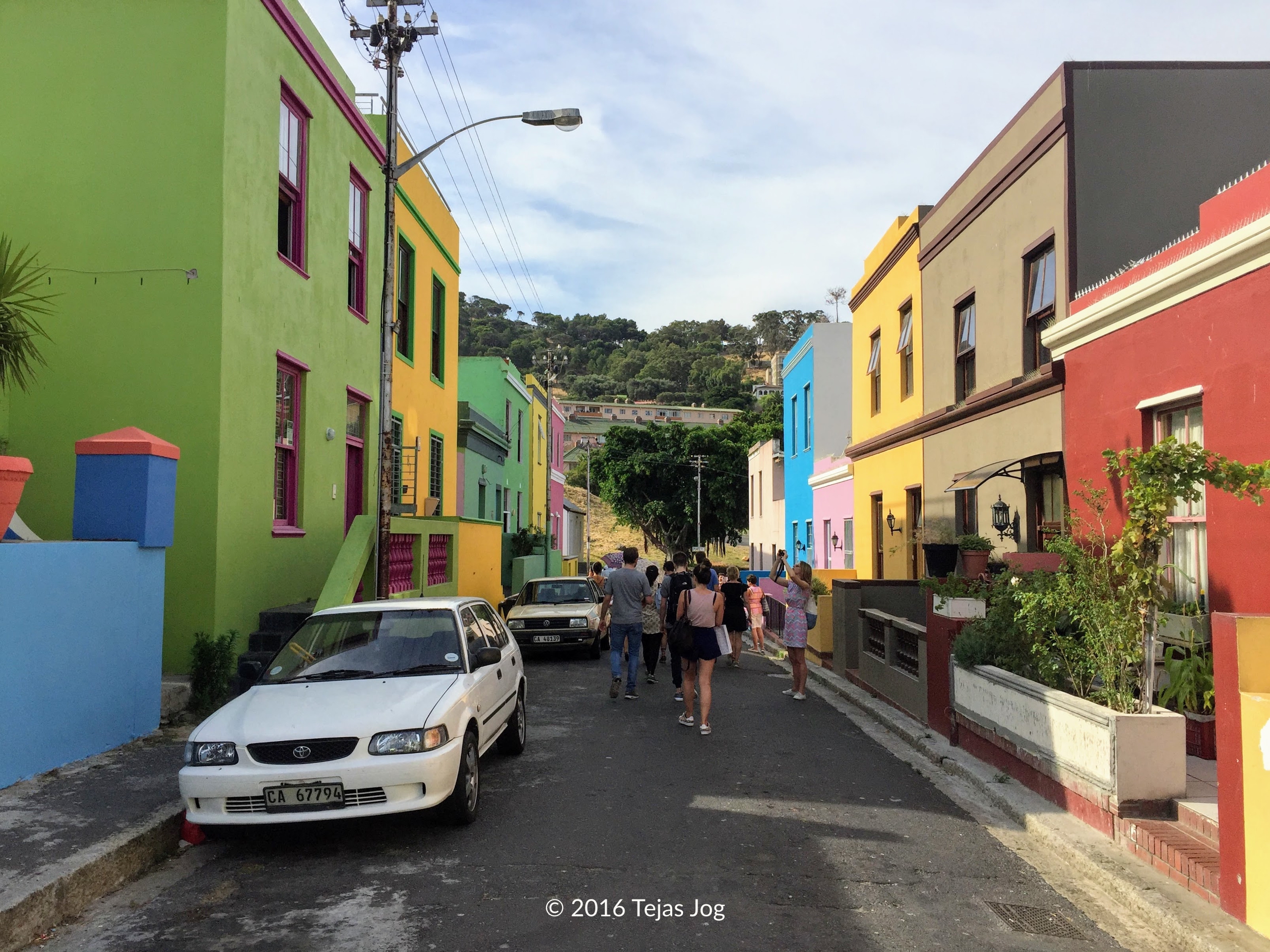 Colourful houses at Bo Kaap