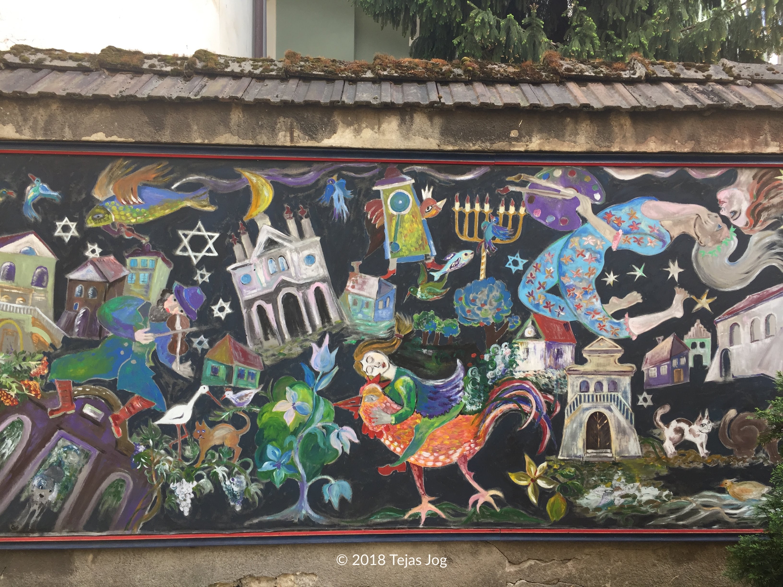 Mural in Kazimierz