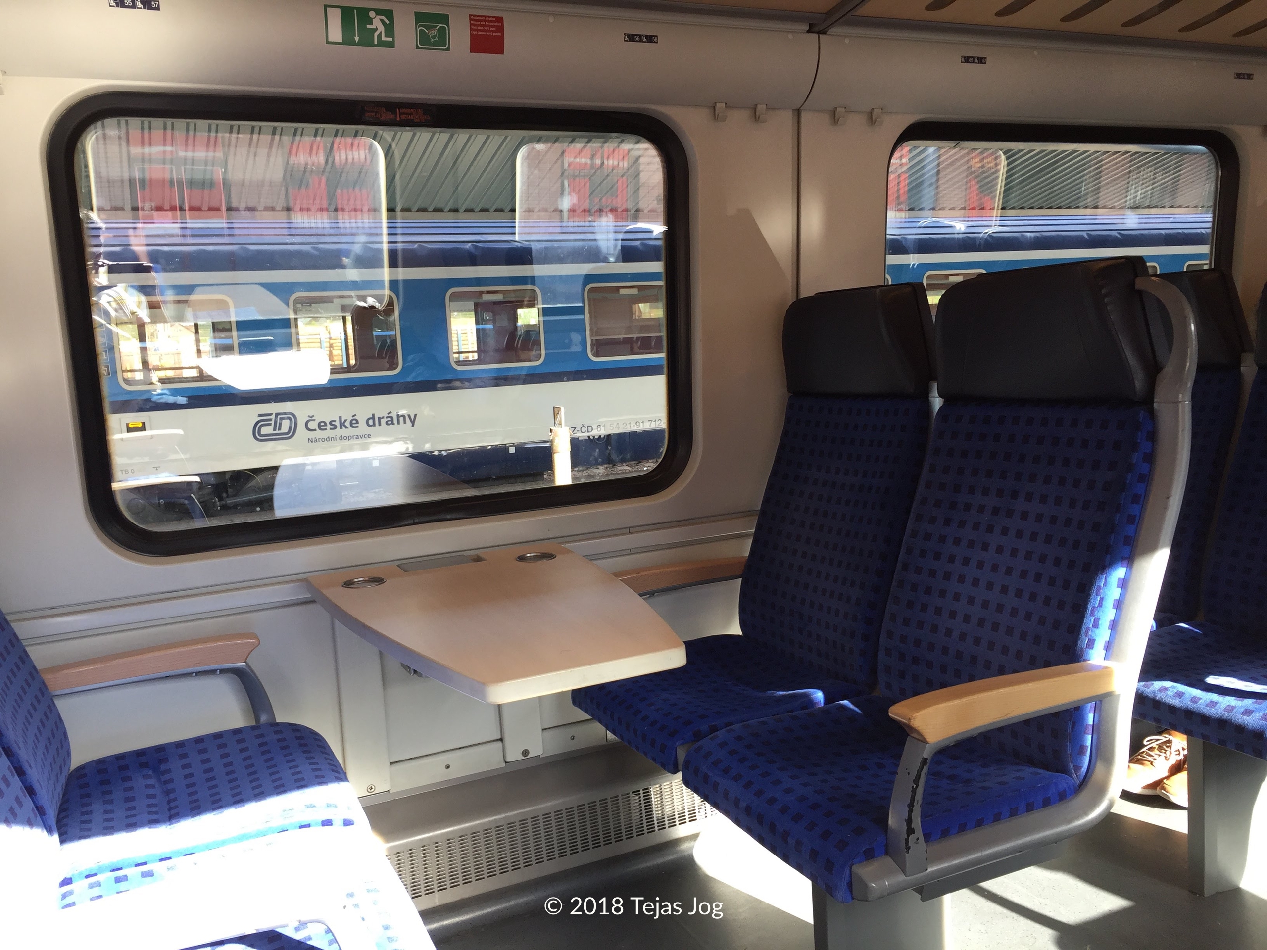German air-conditioned regional train Sp 5290