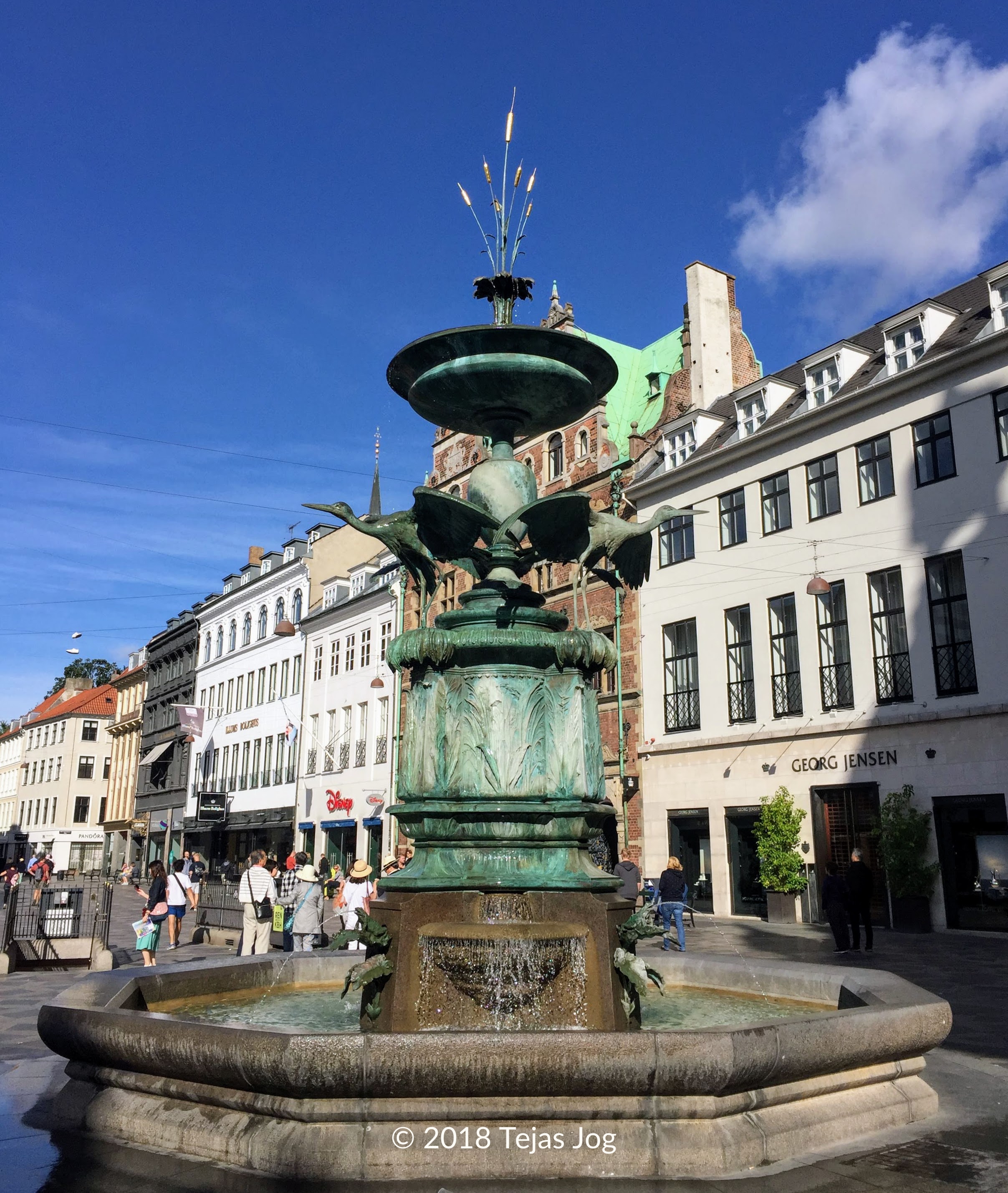 Stork Fountain
