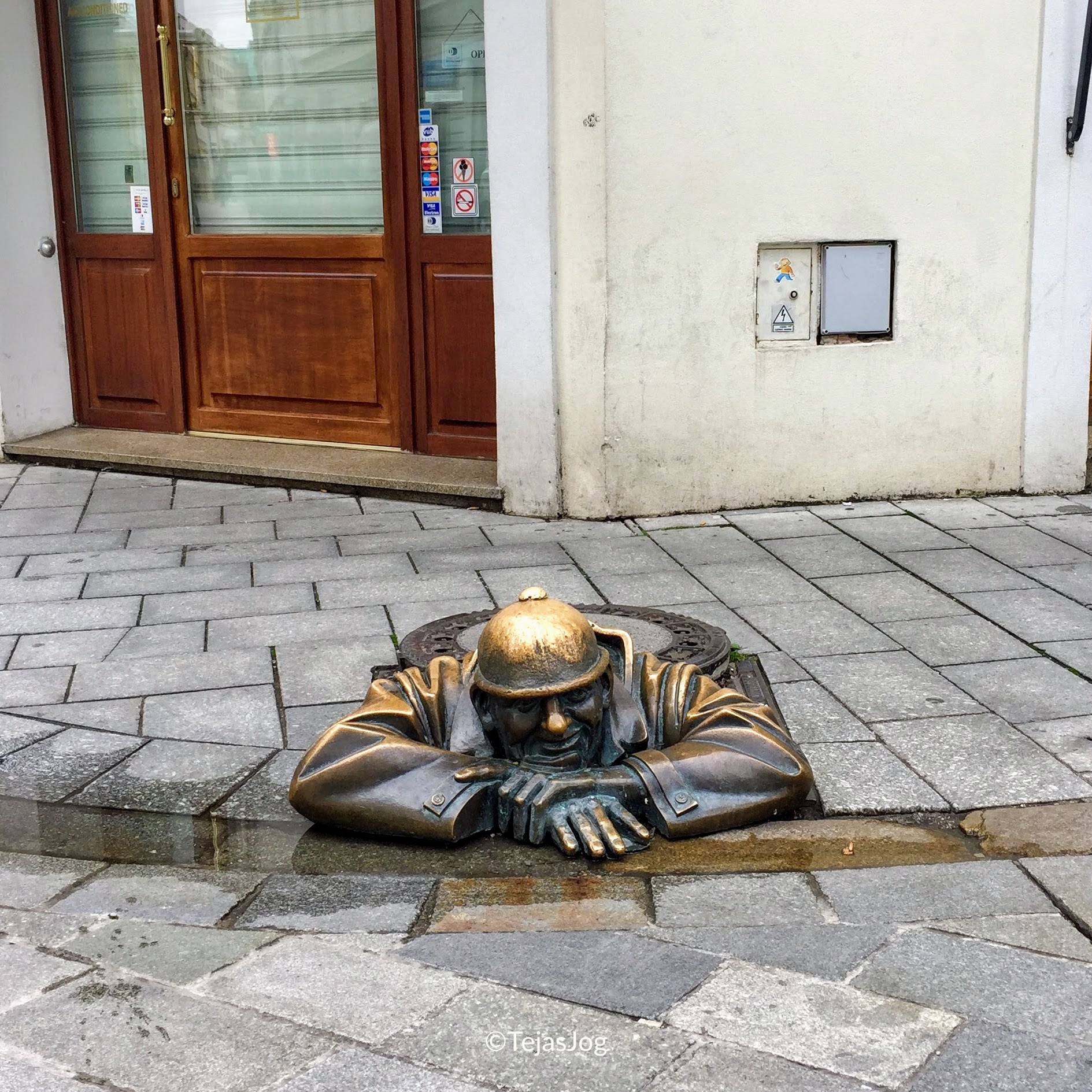 Man at Work statue