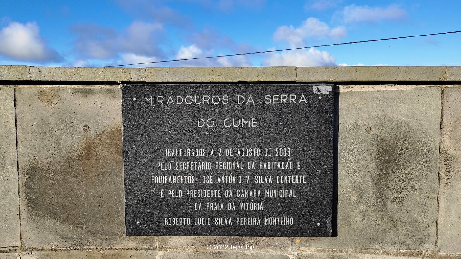 Miradouro da Serra do Cume