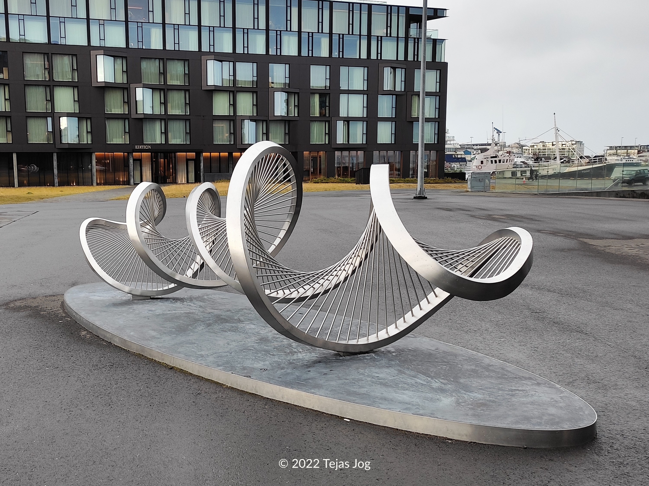 Stainless-steel double helix