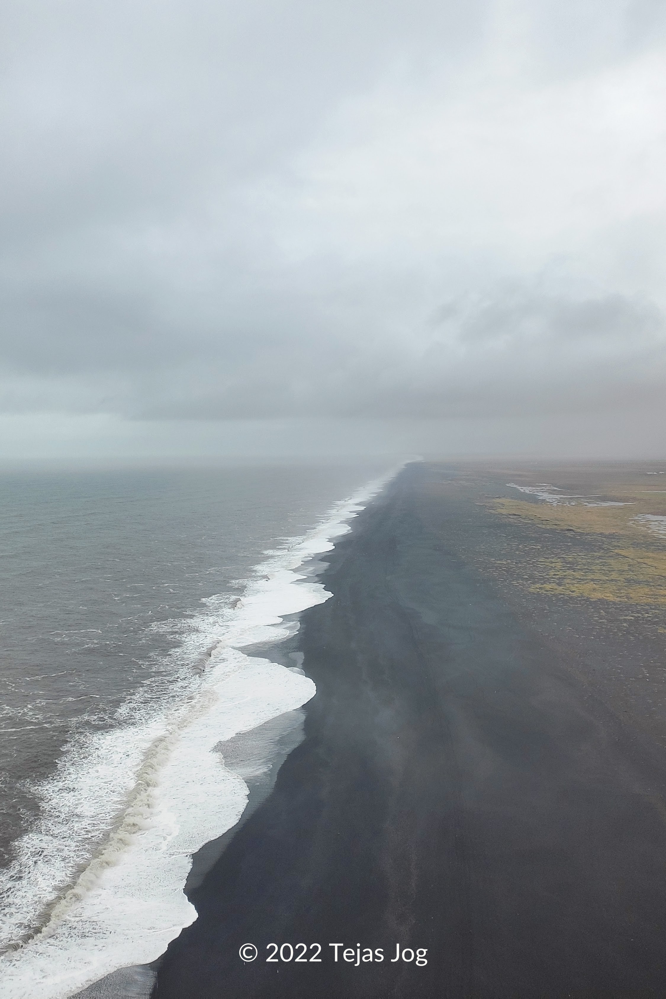 The Endless Black Beach