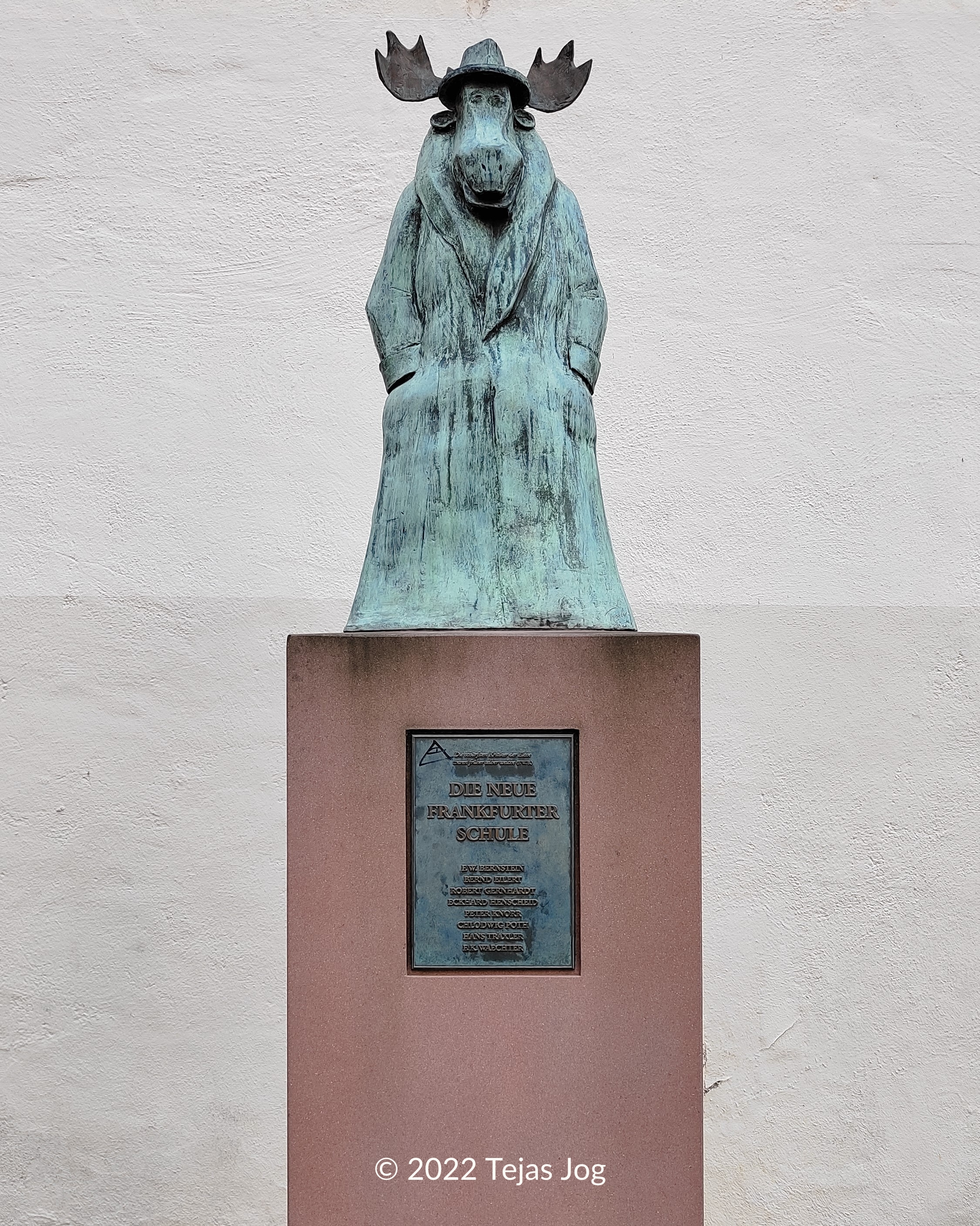 Skulptur Elch