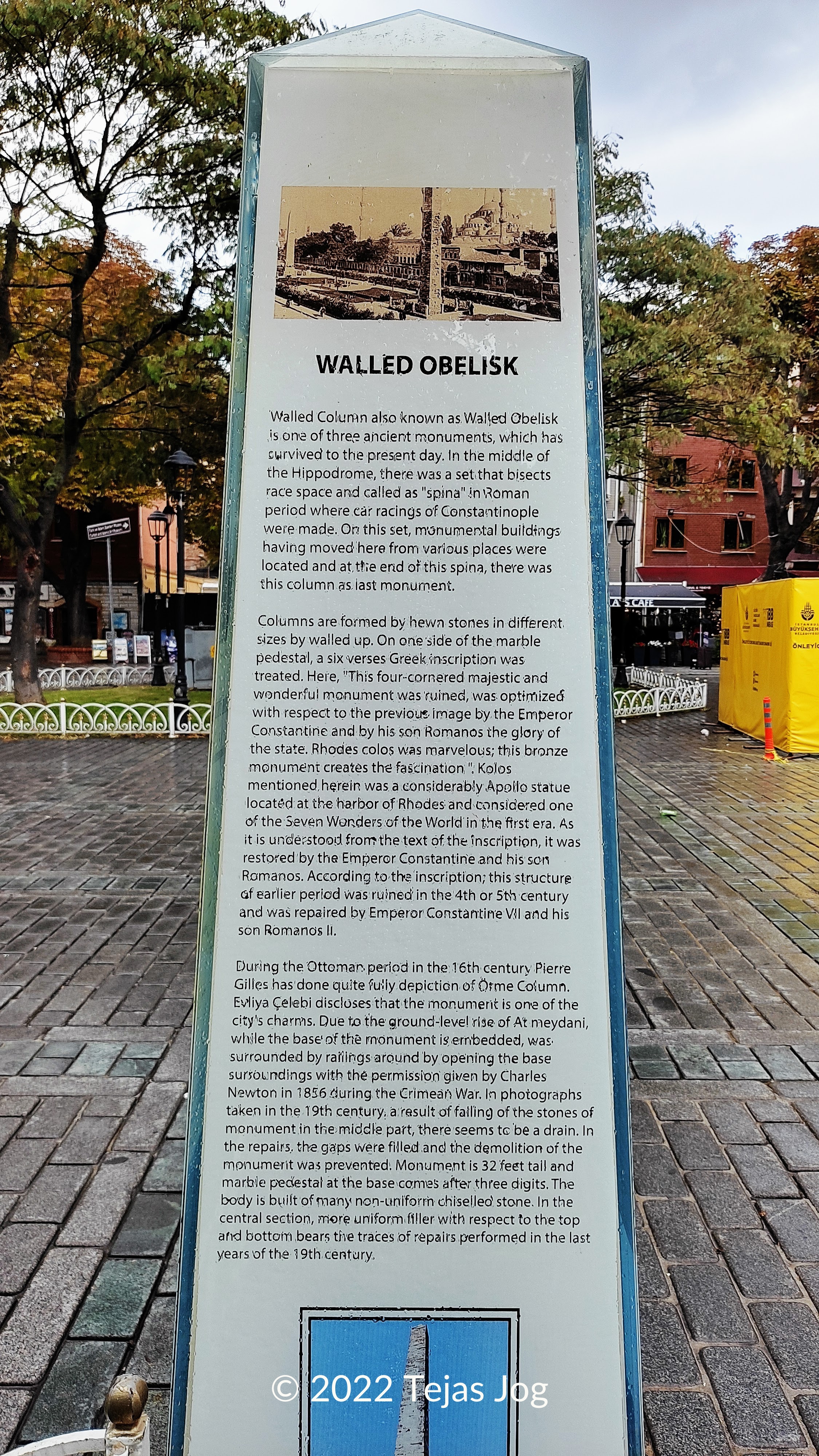 Walled Obelisk
