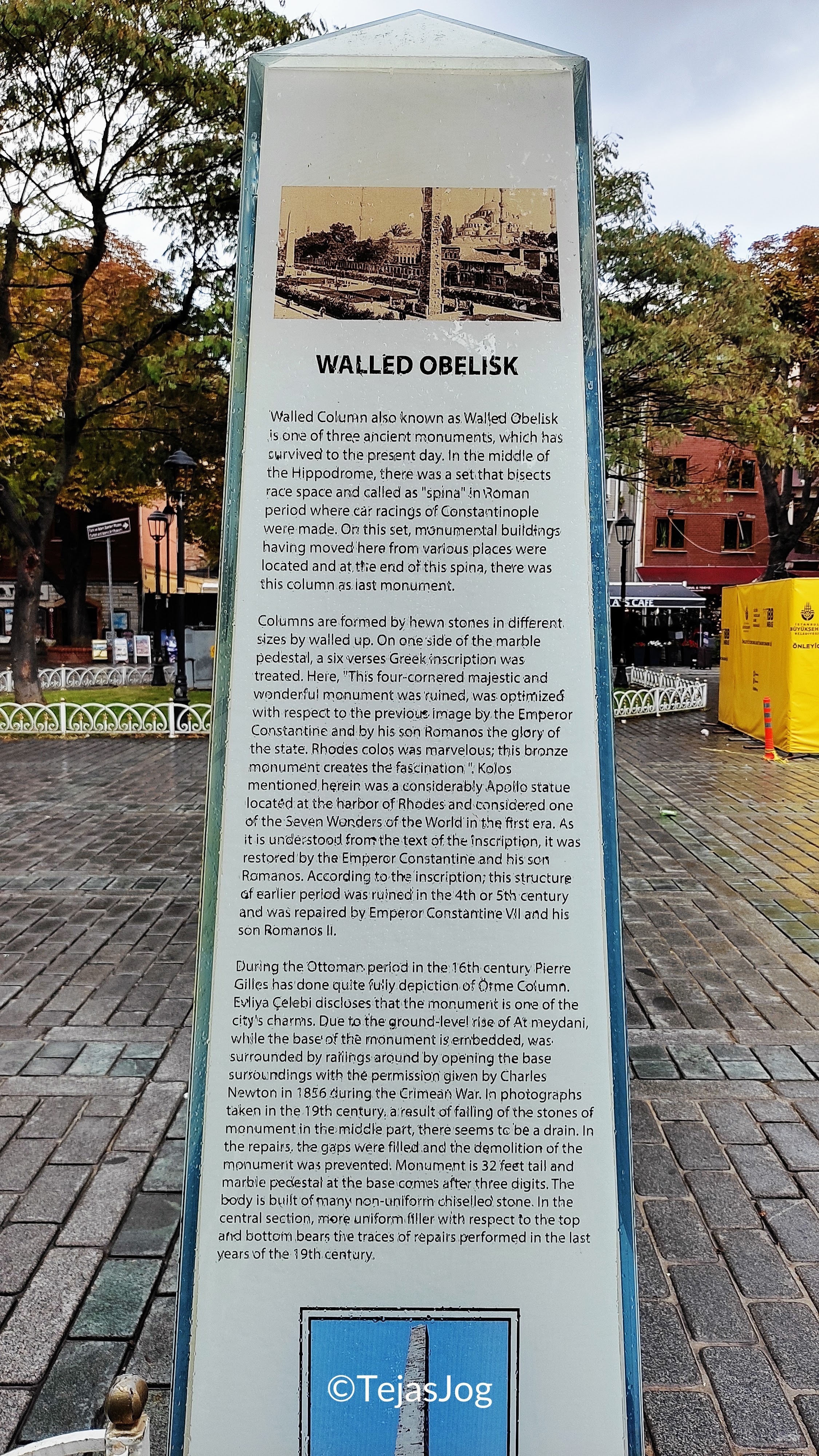 Walled Obelisk