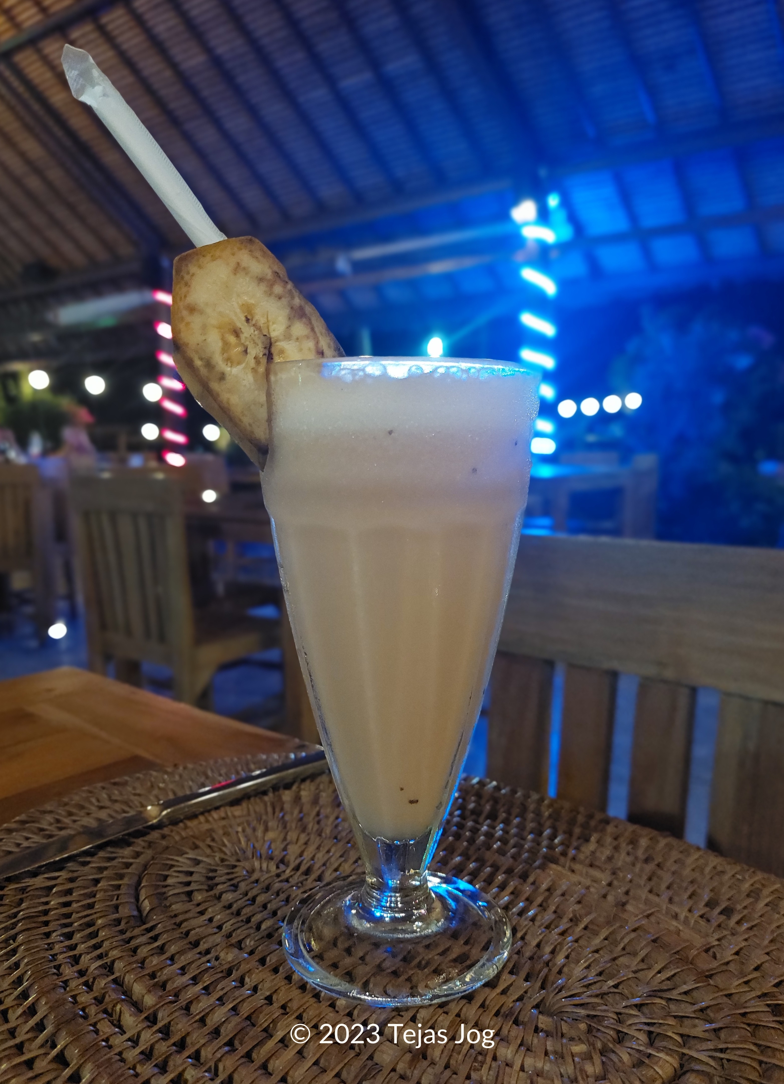 Drinks at Blue Royal Beach Restaurant