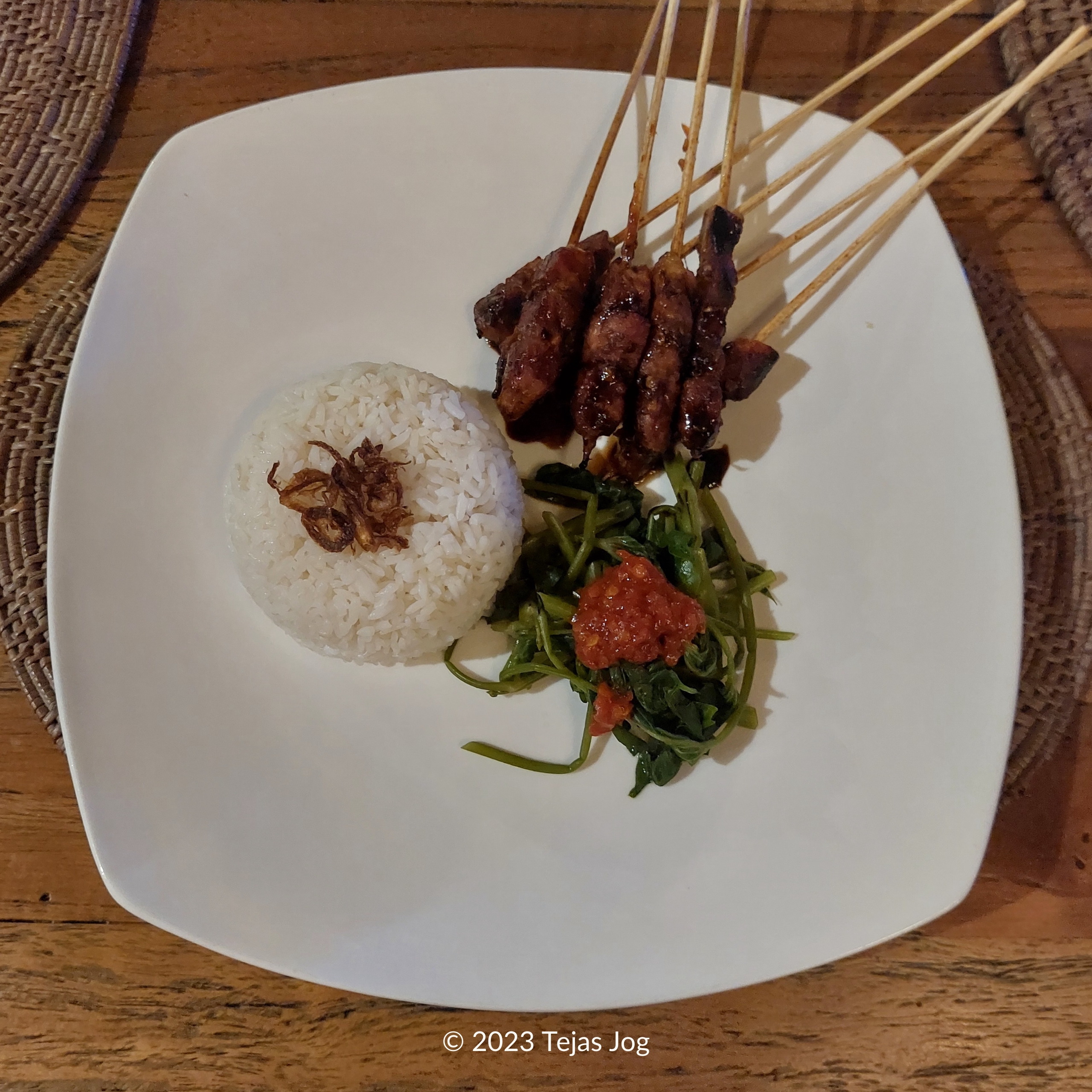 Dinner at Blue Royal Beach Restaurant