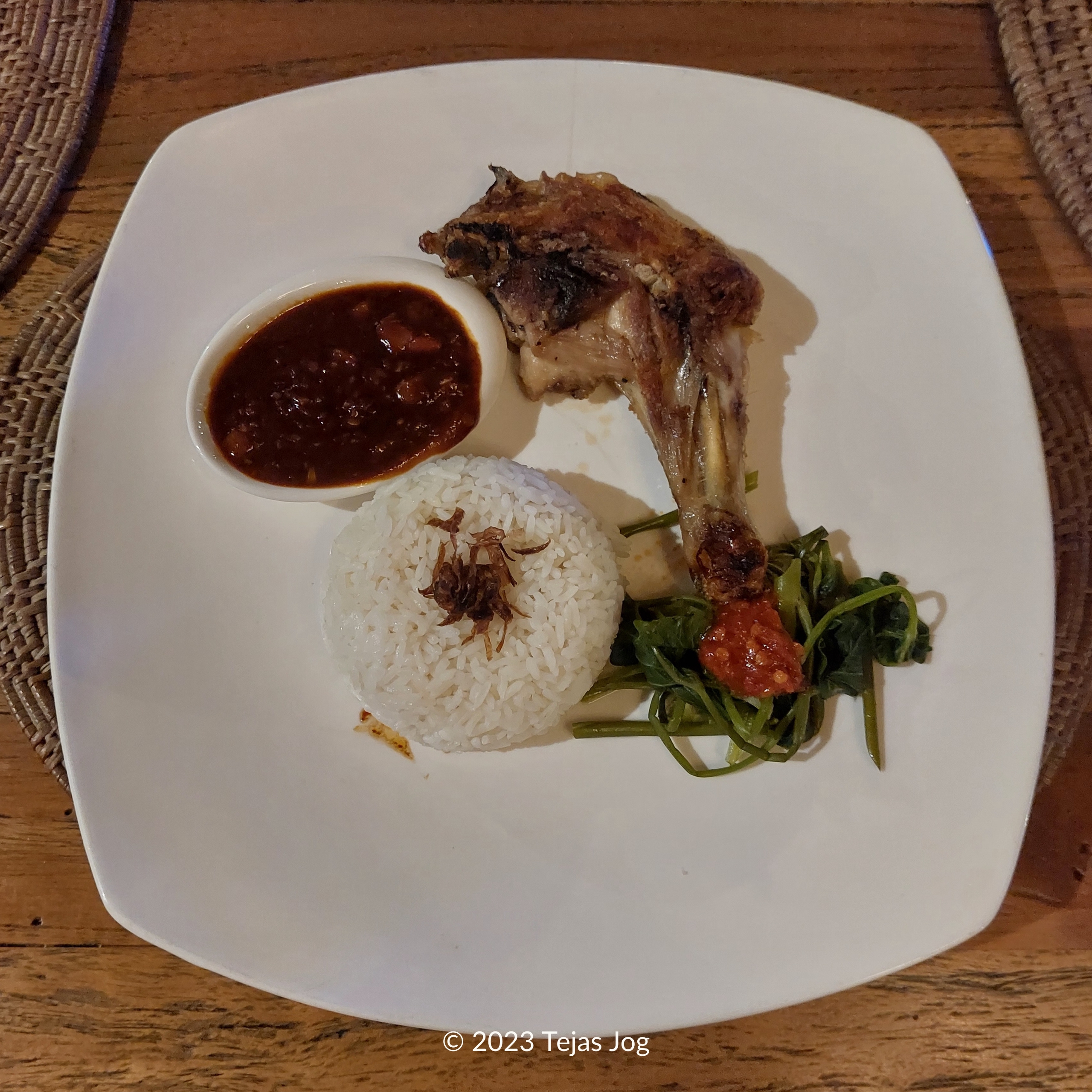 Dinner at Blue Royal Beach Restaurant