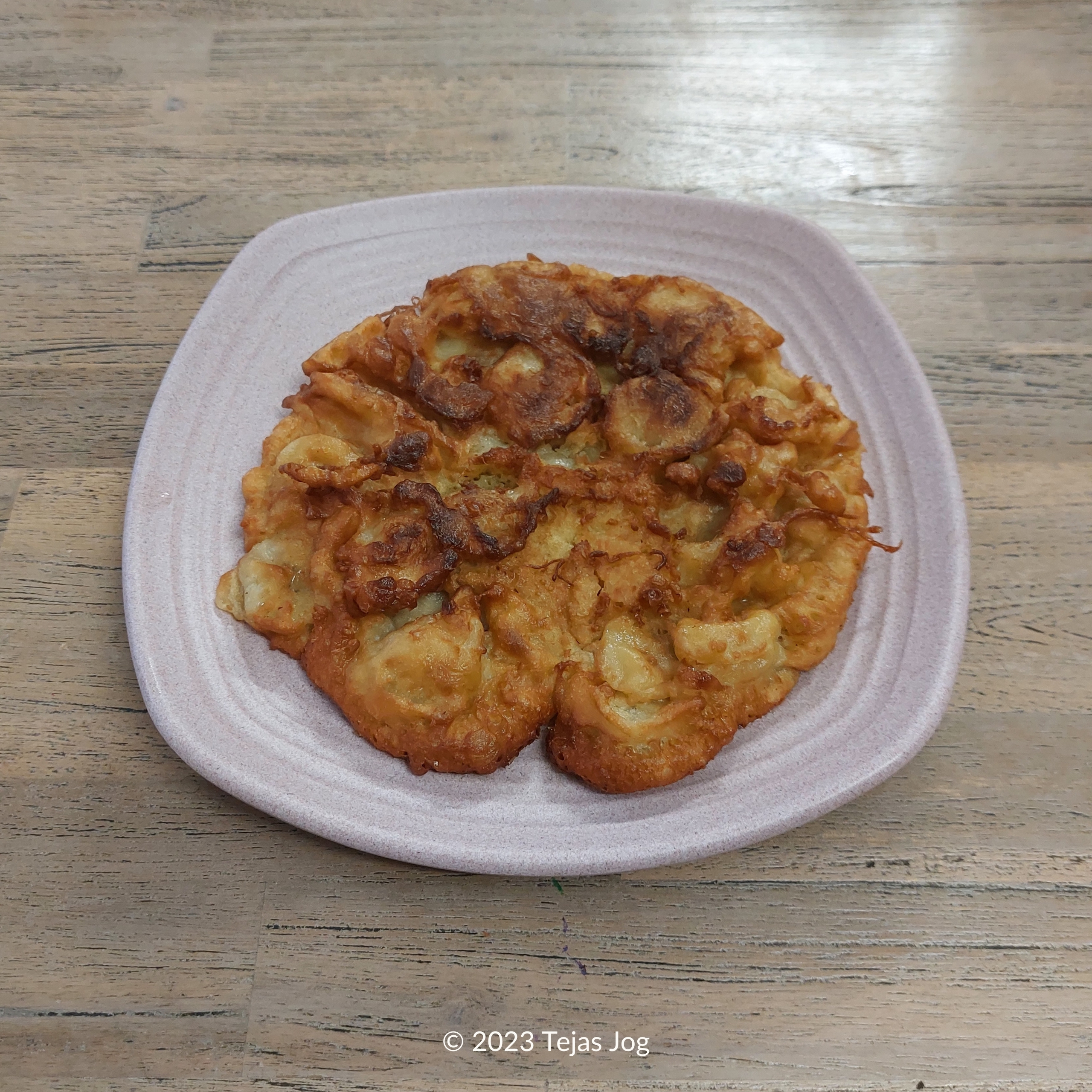 Vietnamese banana pancake Vietnamese banana pancake