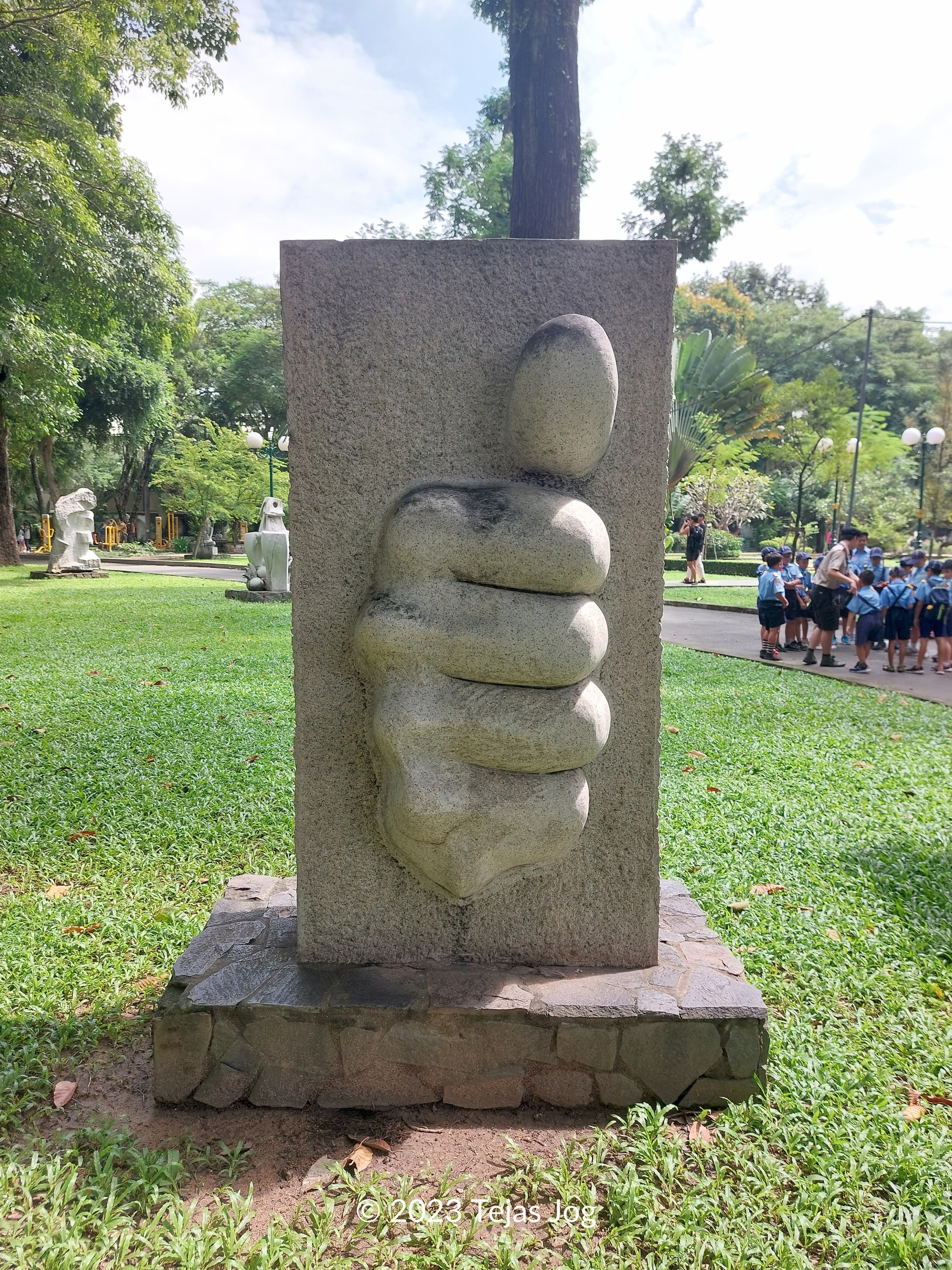 Sculpture Garden at Tao Dan Park
