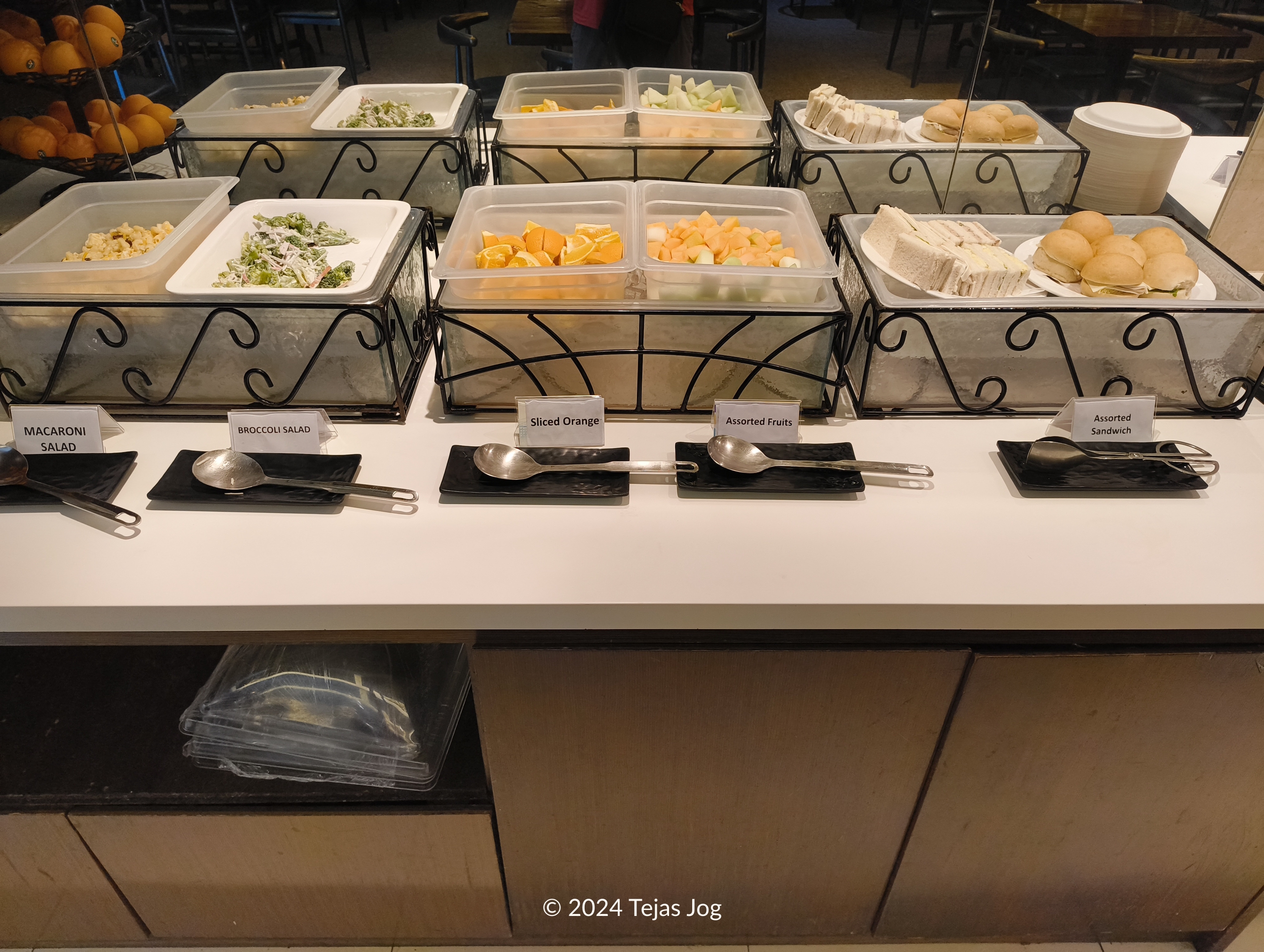 Buffet at Sagan Bisita lounge