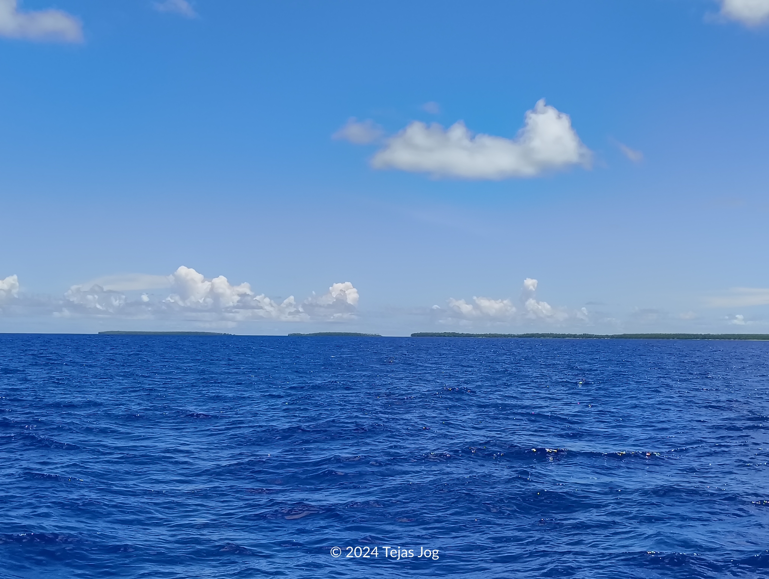 Approaching Arno Atoll