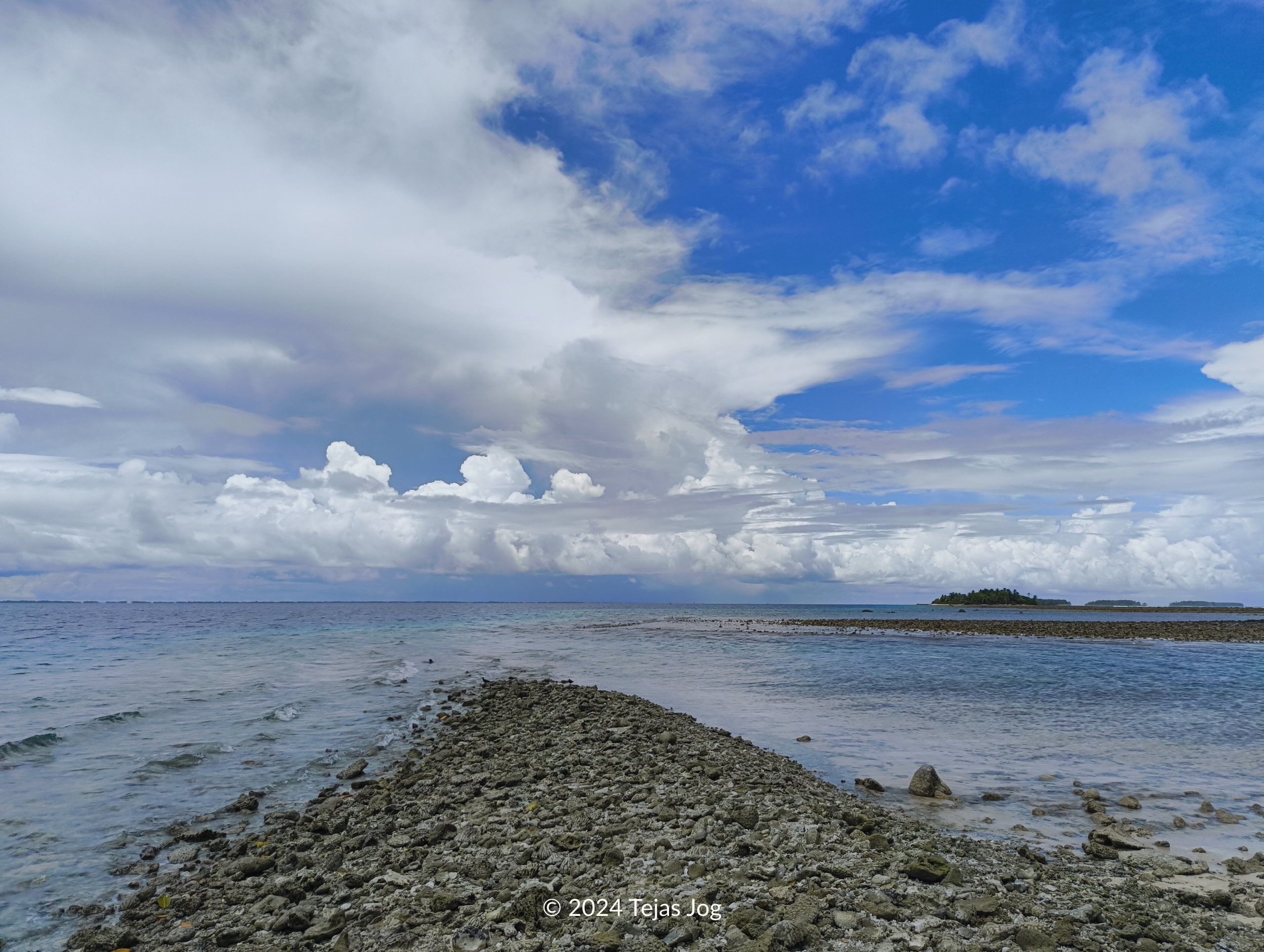 Western tip of Eneko island