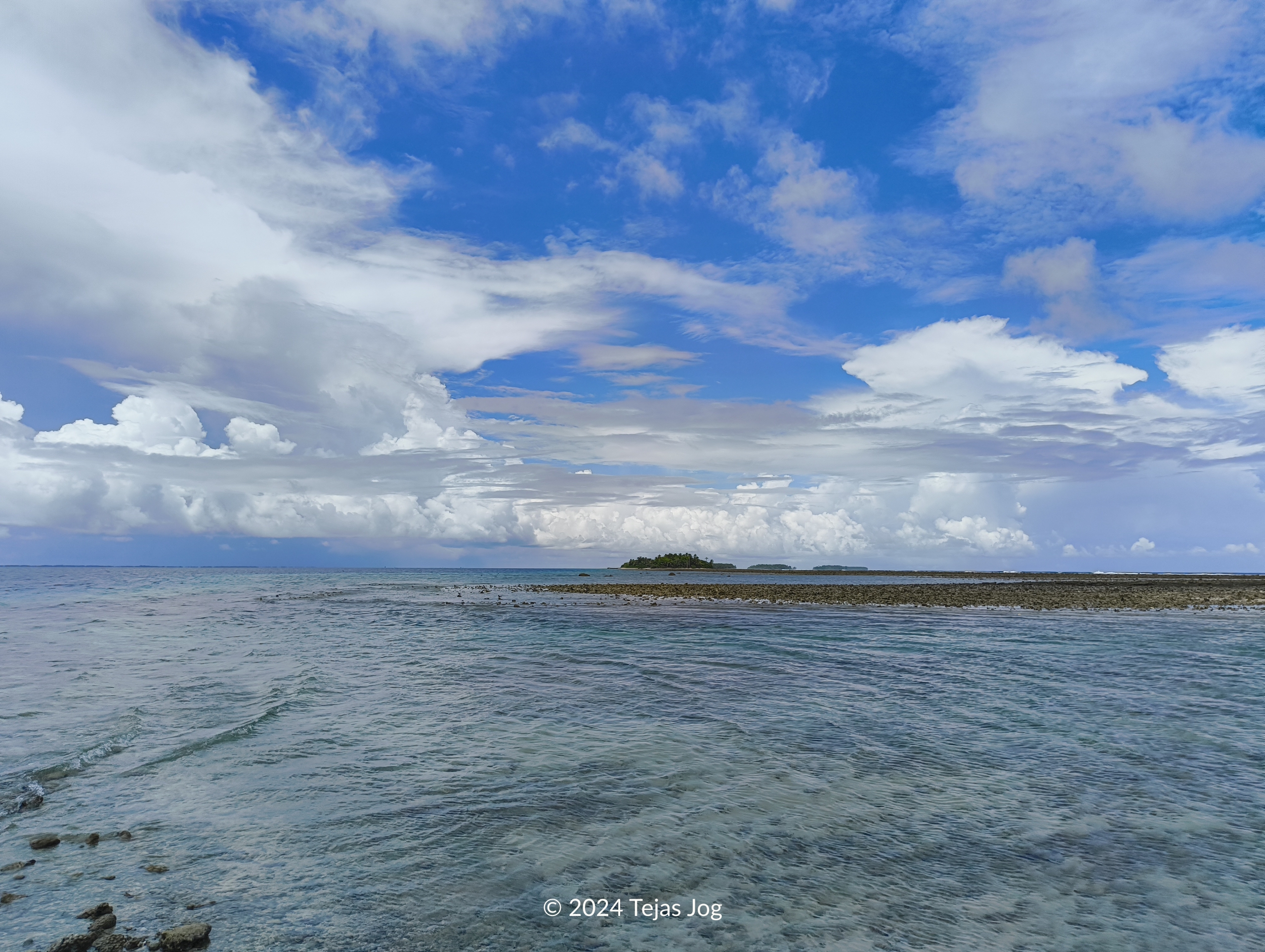 Western tip of Eneko island