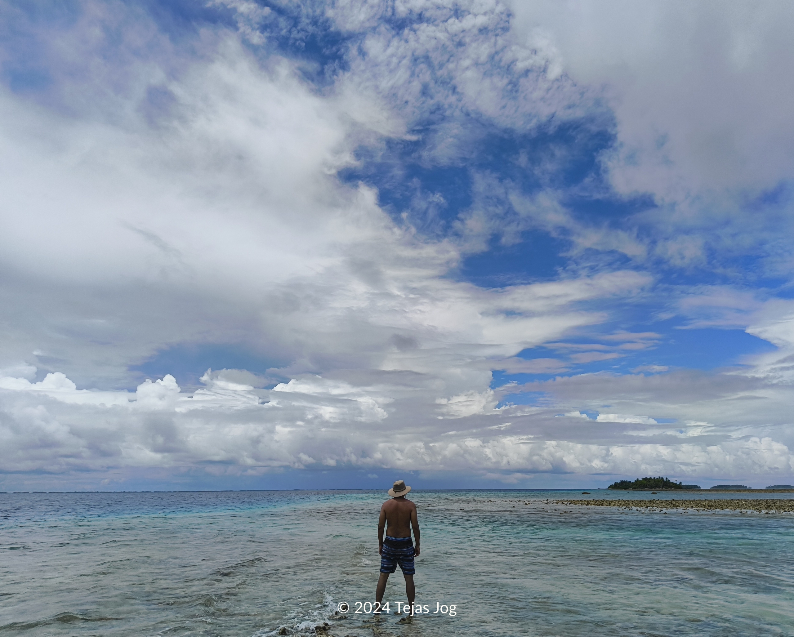 Western tip of Eneko island