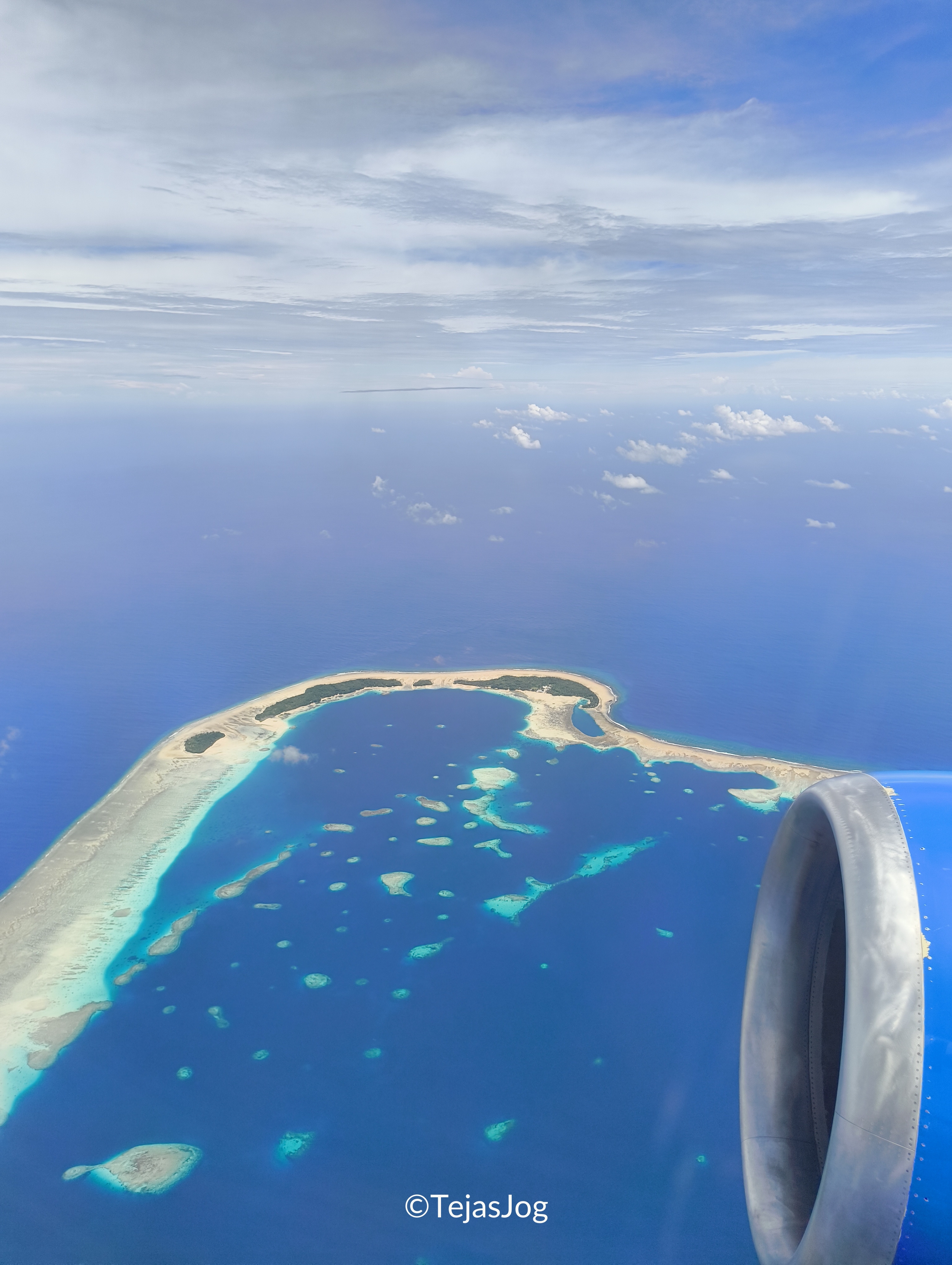 Rongrong and the nieghbouring islands seen from United Airlines 154 Rongrong and the nieghbouring islands seen from United Airlines 154
