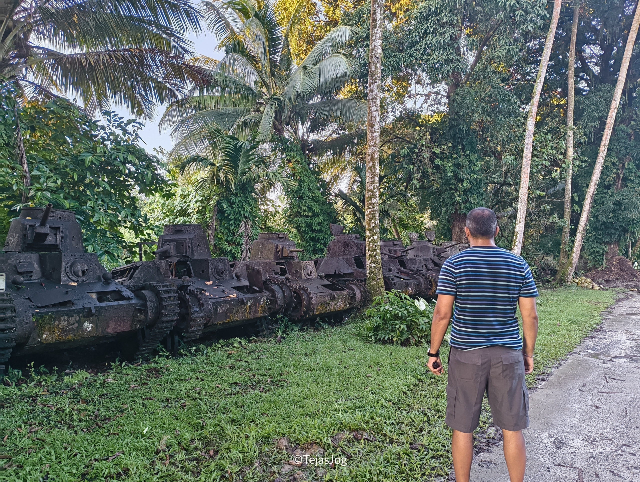 Japanese WW2 Tank Graveyard Japanese WW2 Tank Graveyard