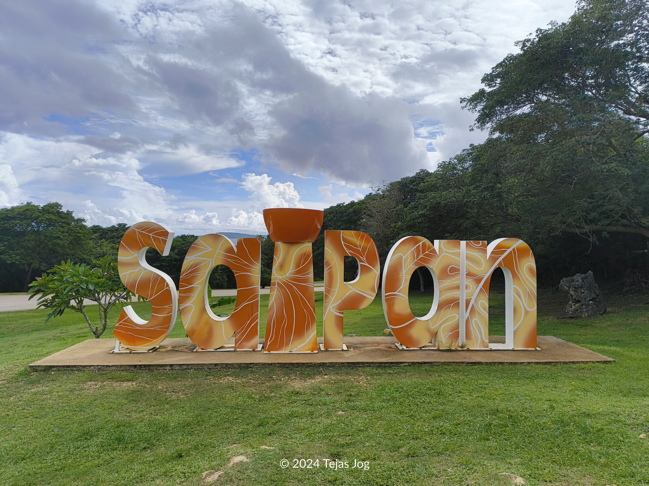 Saipan sign