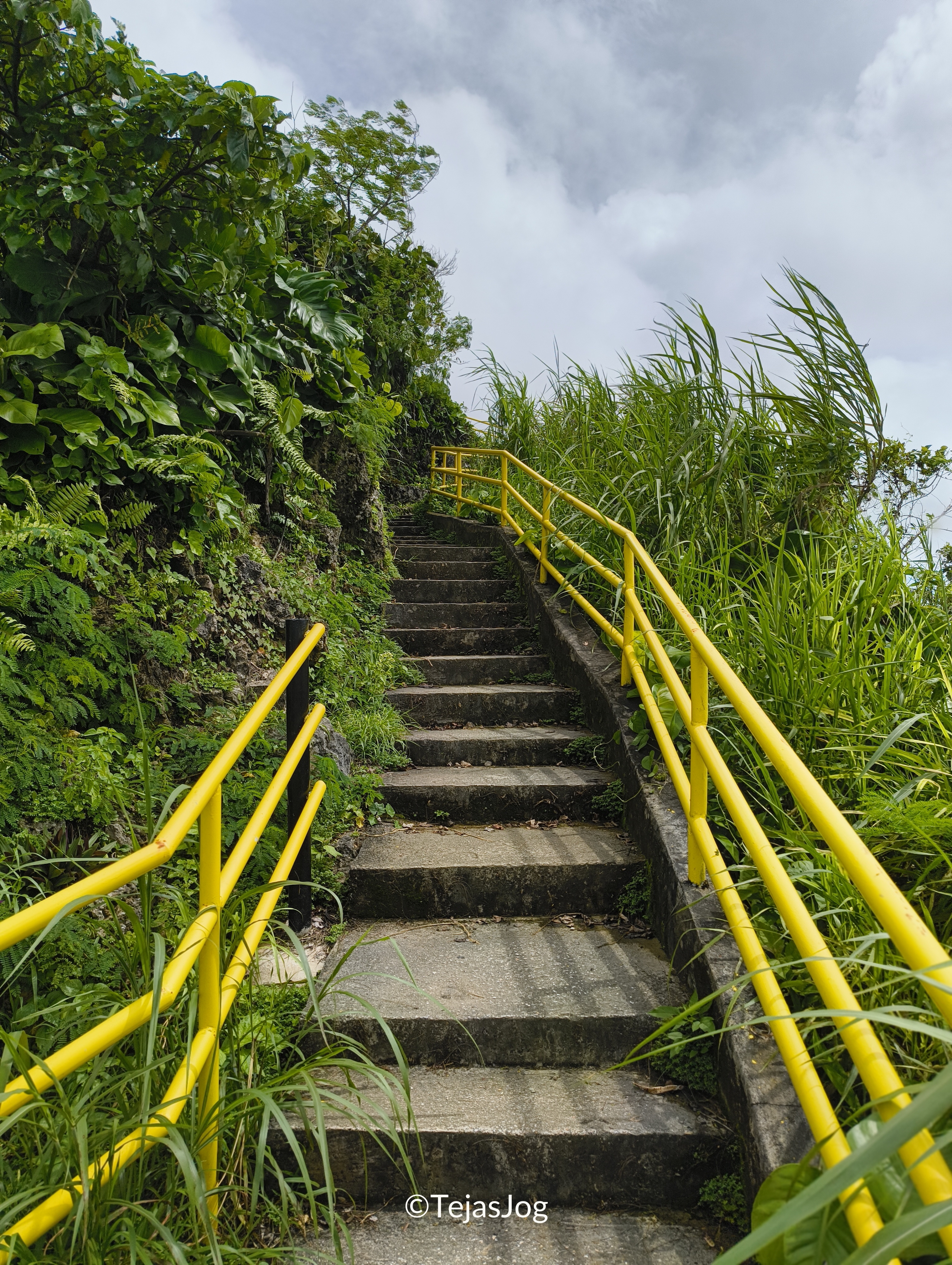 Mount Tapochau stairs