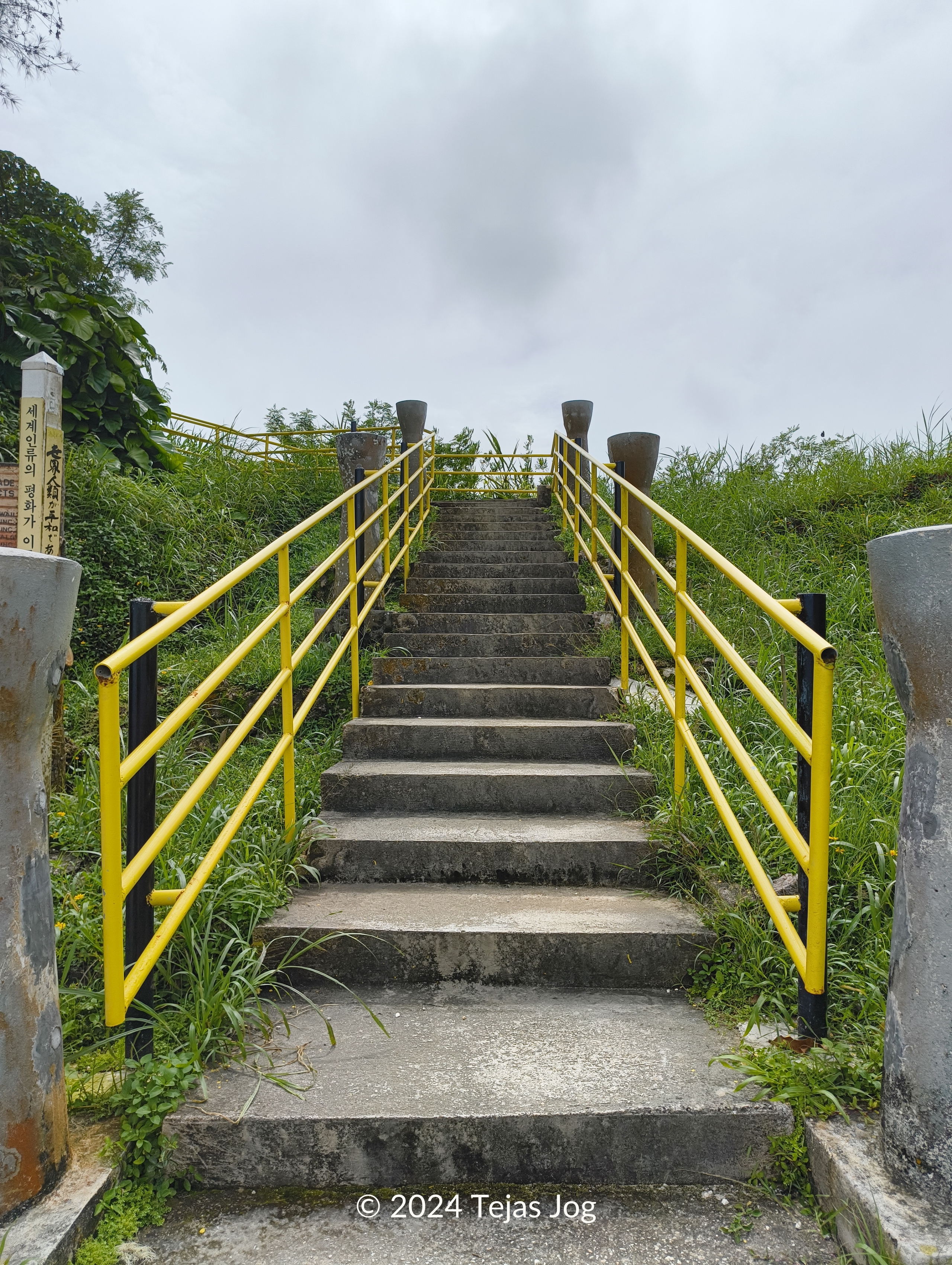 Mount Tapochau stairs