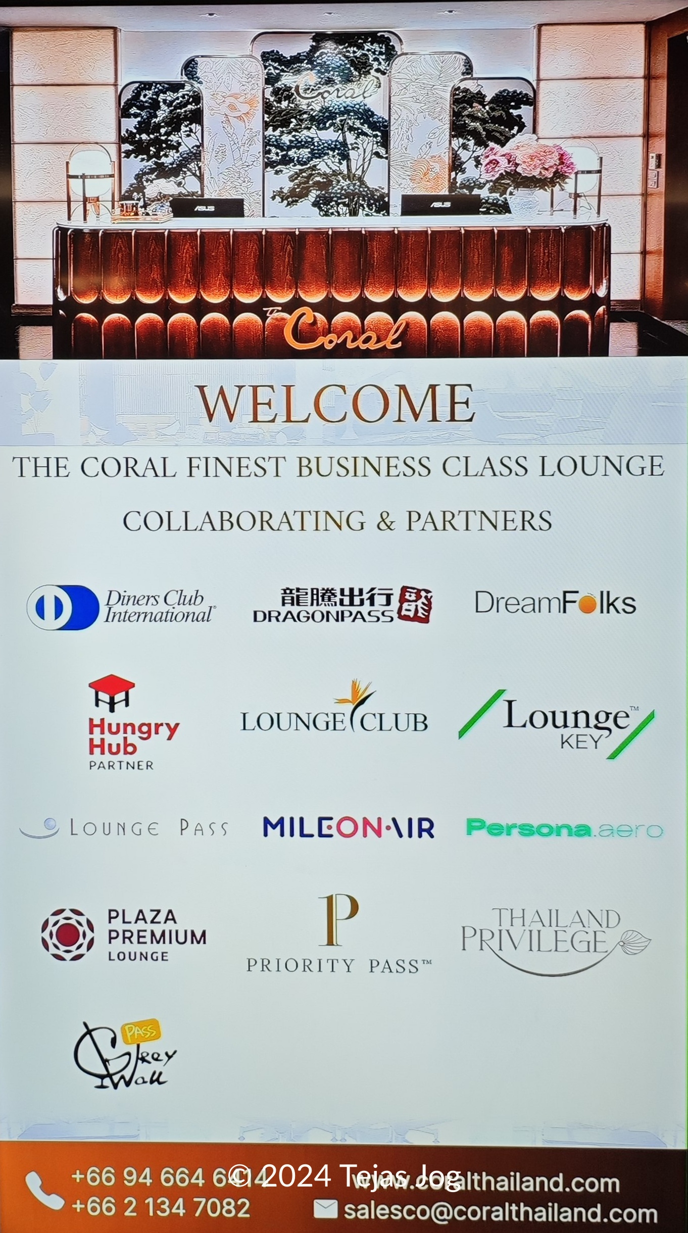 Coral Lounge at Bangkok Suvarnabhumi Airport