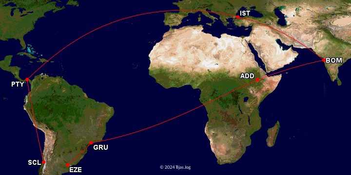 Ethiopian Airlines 611 - Ethiopian Airlines 506 - Copa Airlines 118 - Turkish Airlines 801 - Turkish Airlines 720 Ethiopian Airlines 611 - Ethiopian Airlines 506 - Copa Airlines 118 - Turkish Airlines 801 - Turkish Airlines 720