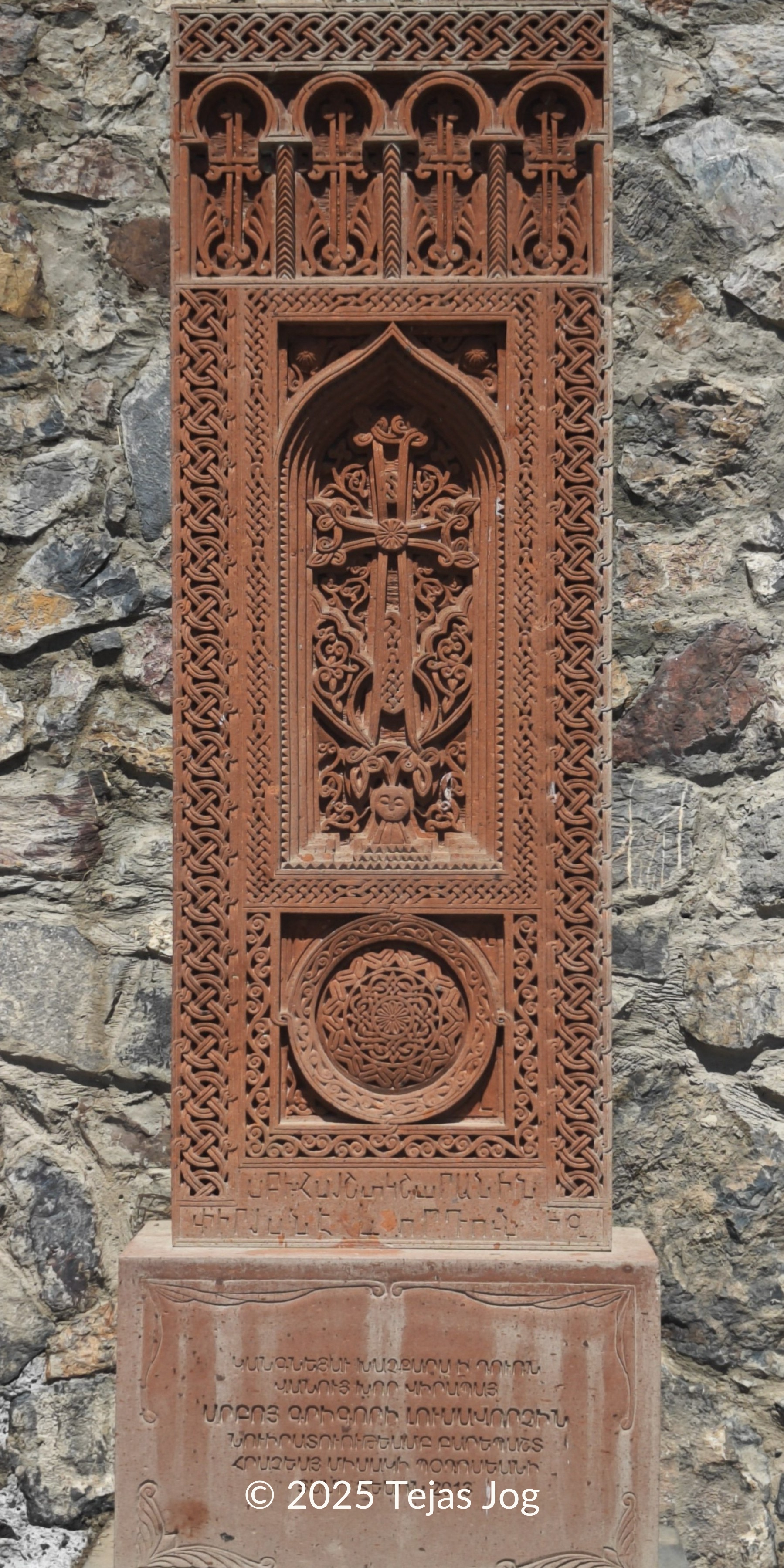 Khachkars at Khor Virap