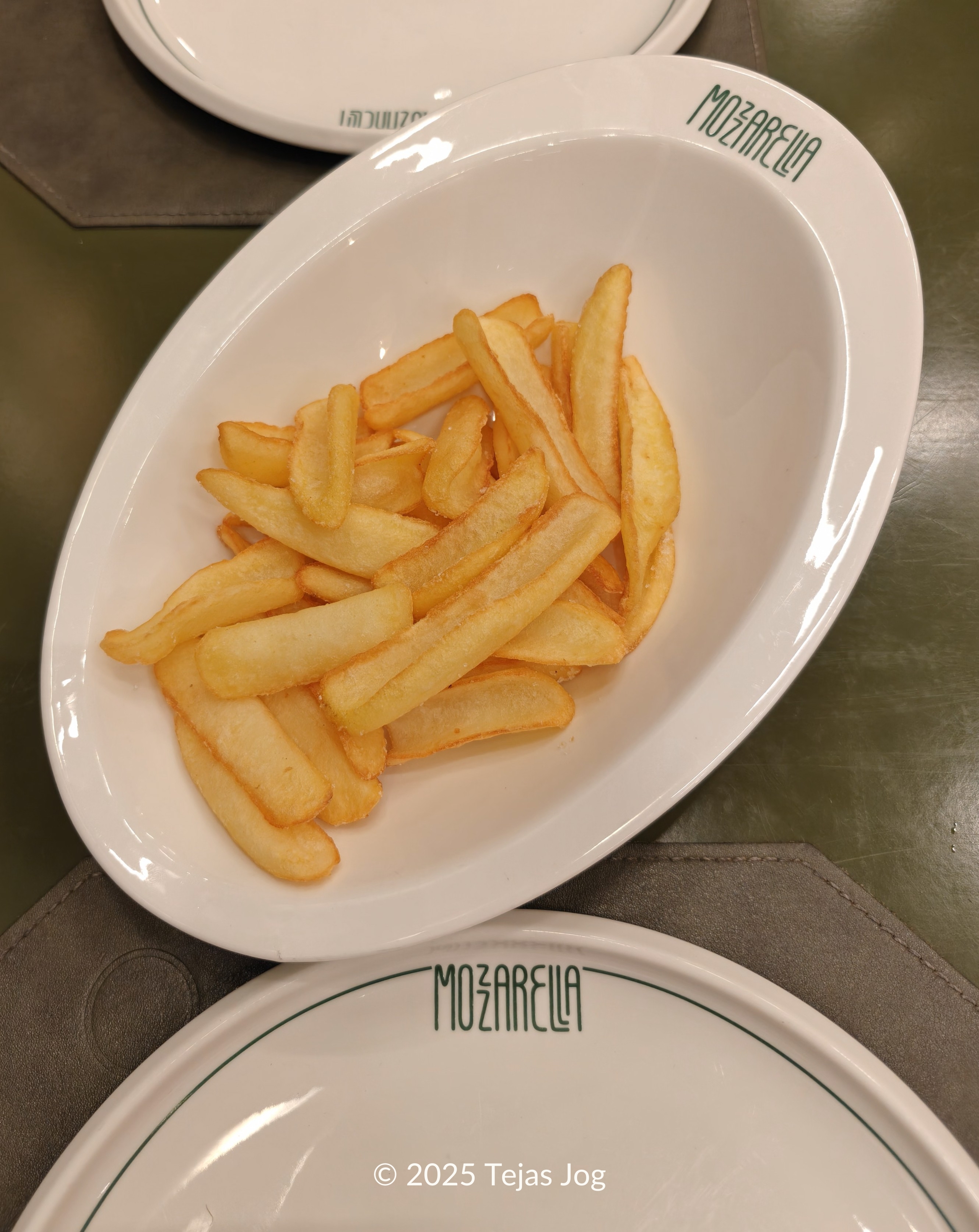 Dinner at Mozzarella