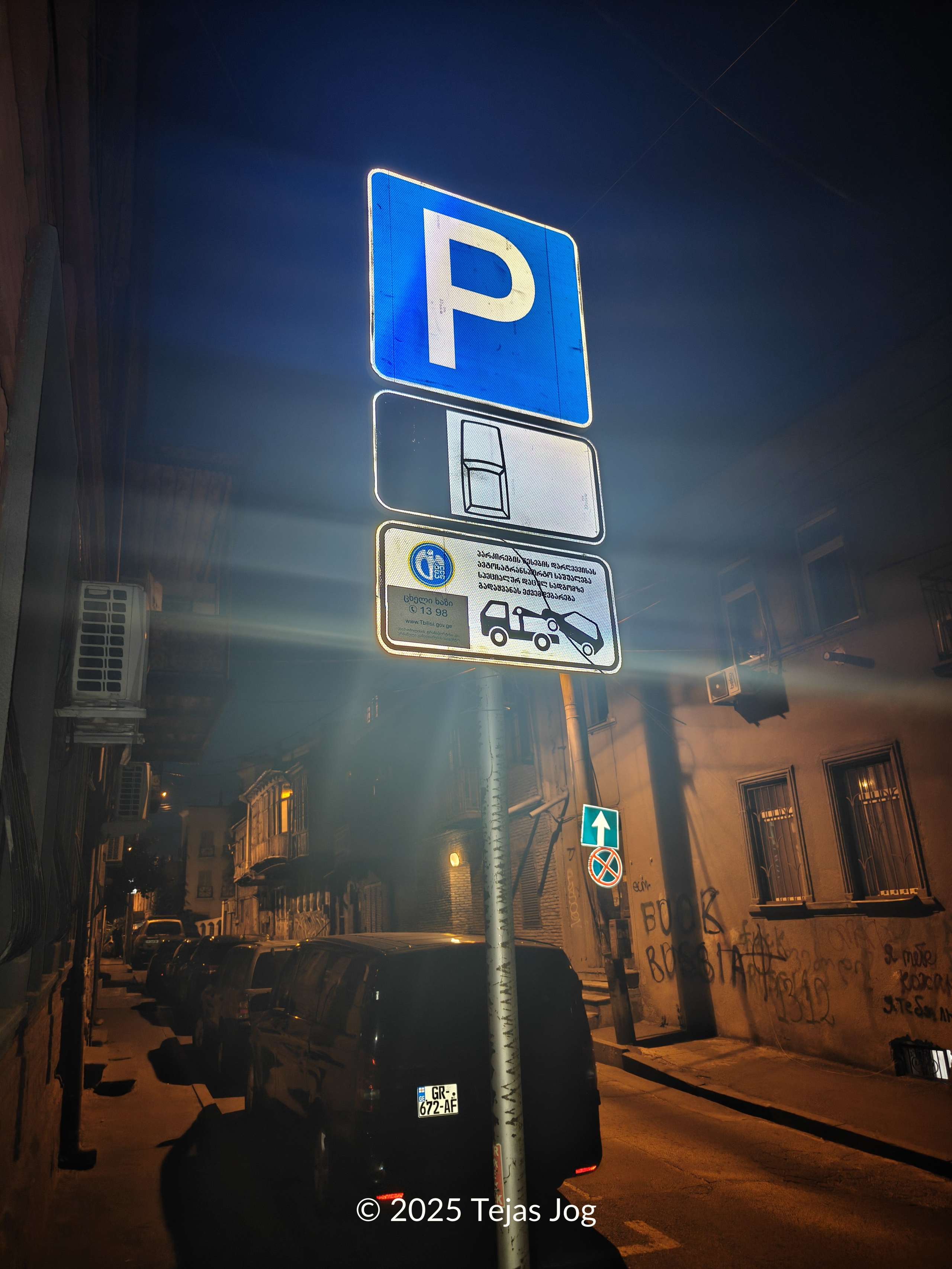 Parking in Tiblisi