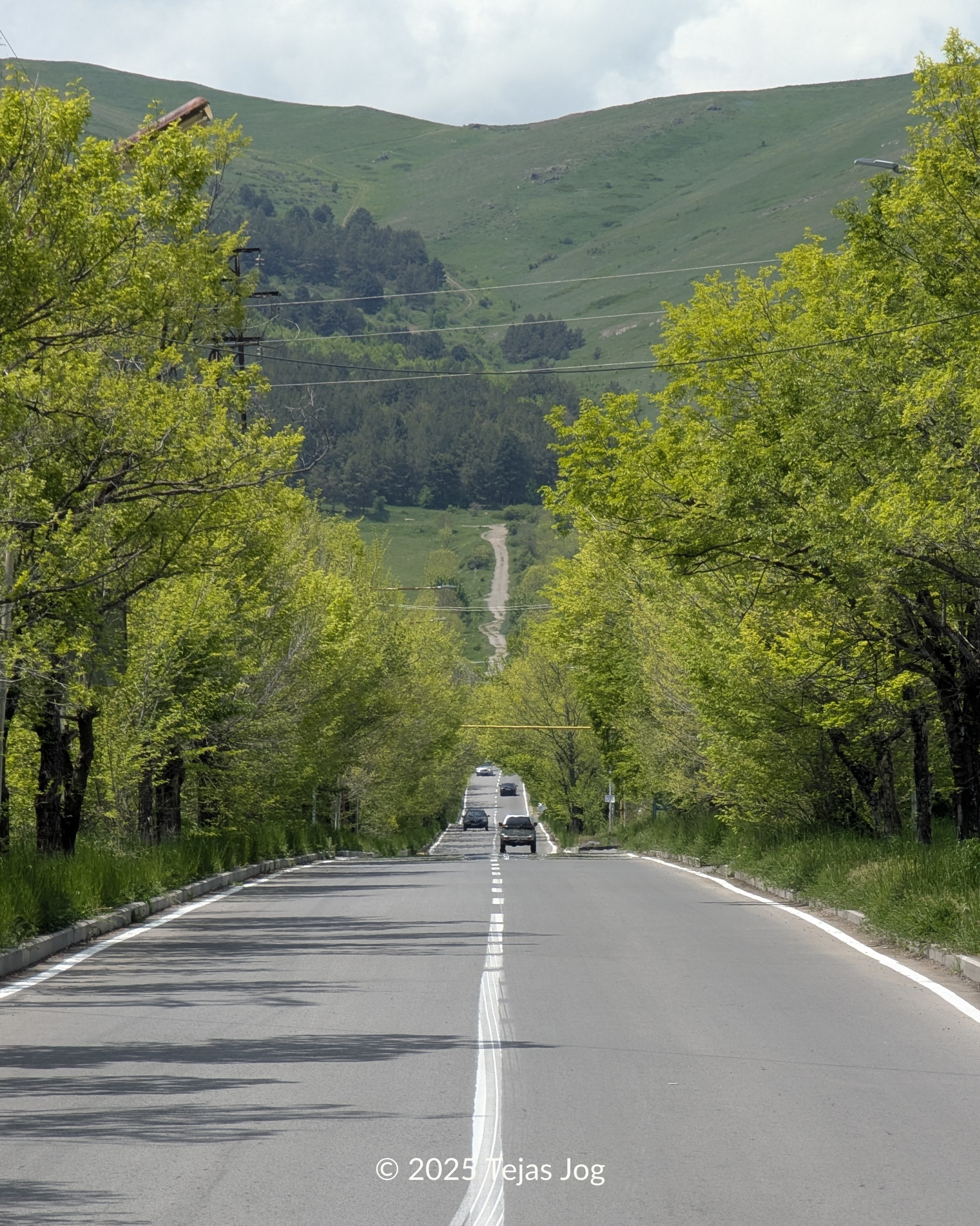 Approaching Sevanavank
