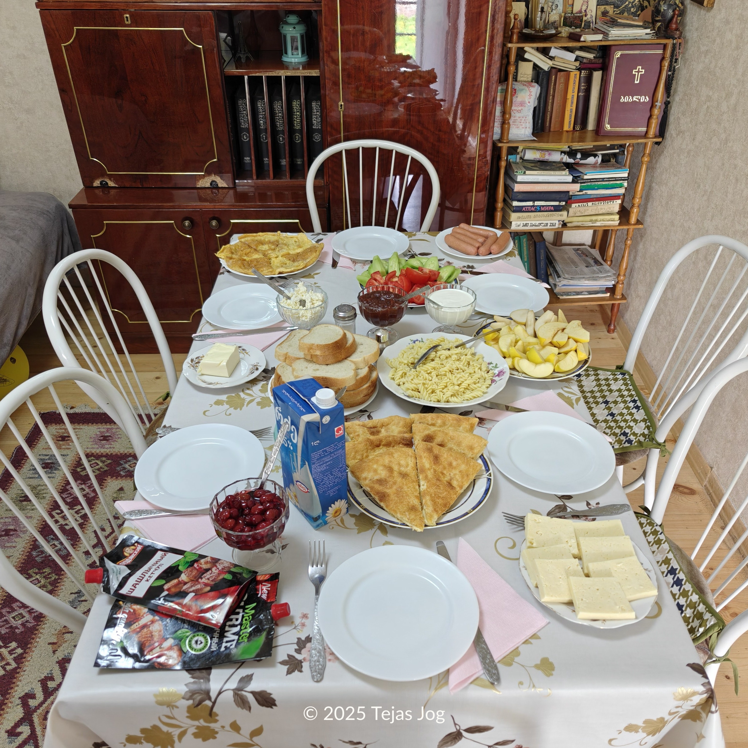 Breakfast at Kushashvili Seven Sisters Breakfast at Kushashvili Seven Sisters
