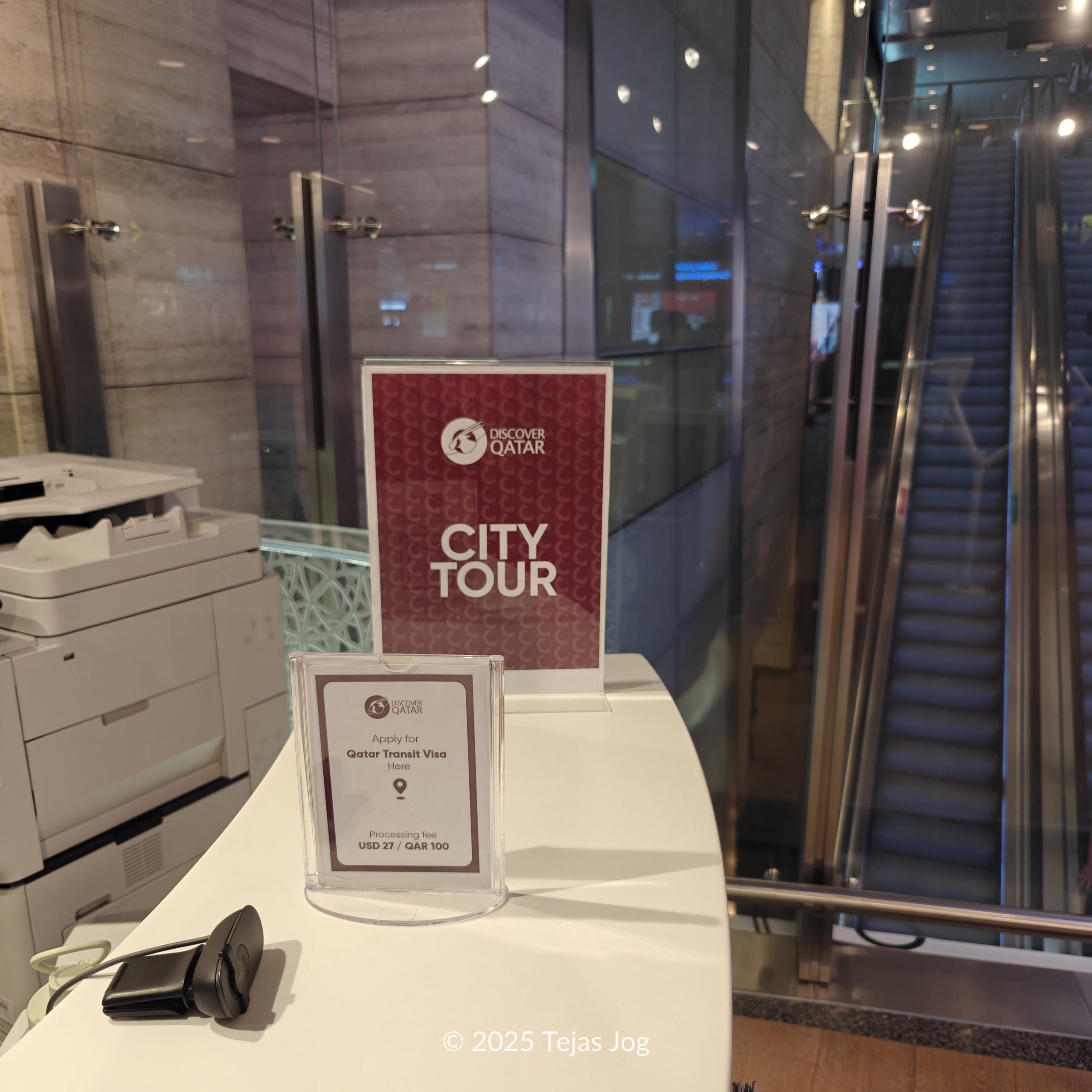 Discover Qatar desk at Hamad International Airport