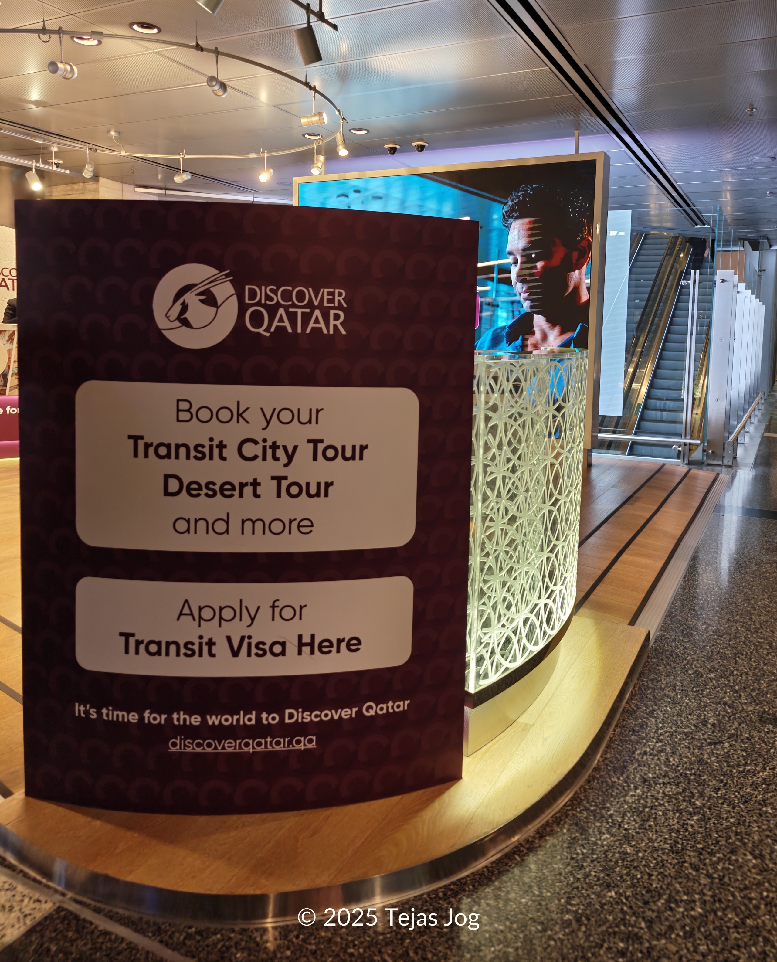 Discover Qatar desk at Hamad International Airport