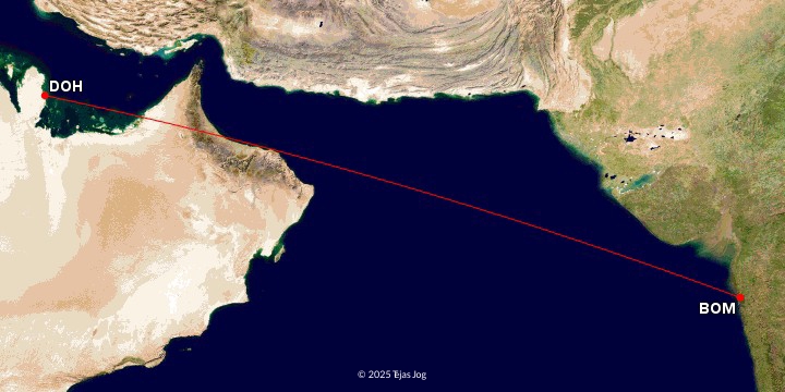 Qatar Airways 557