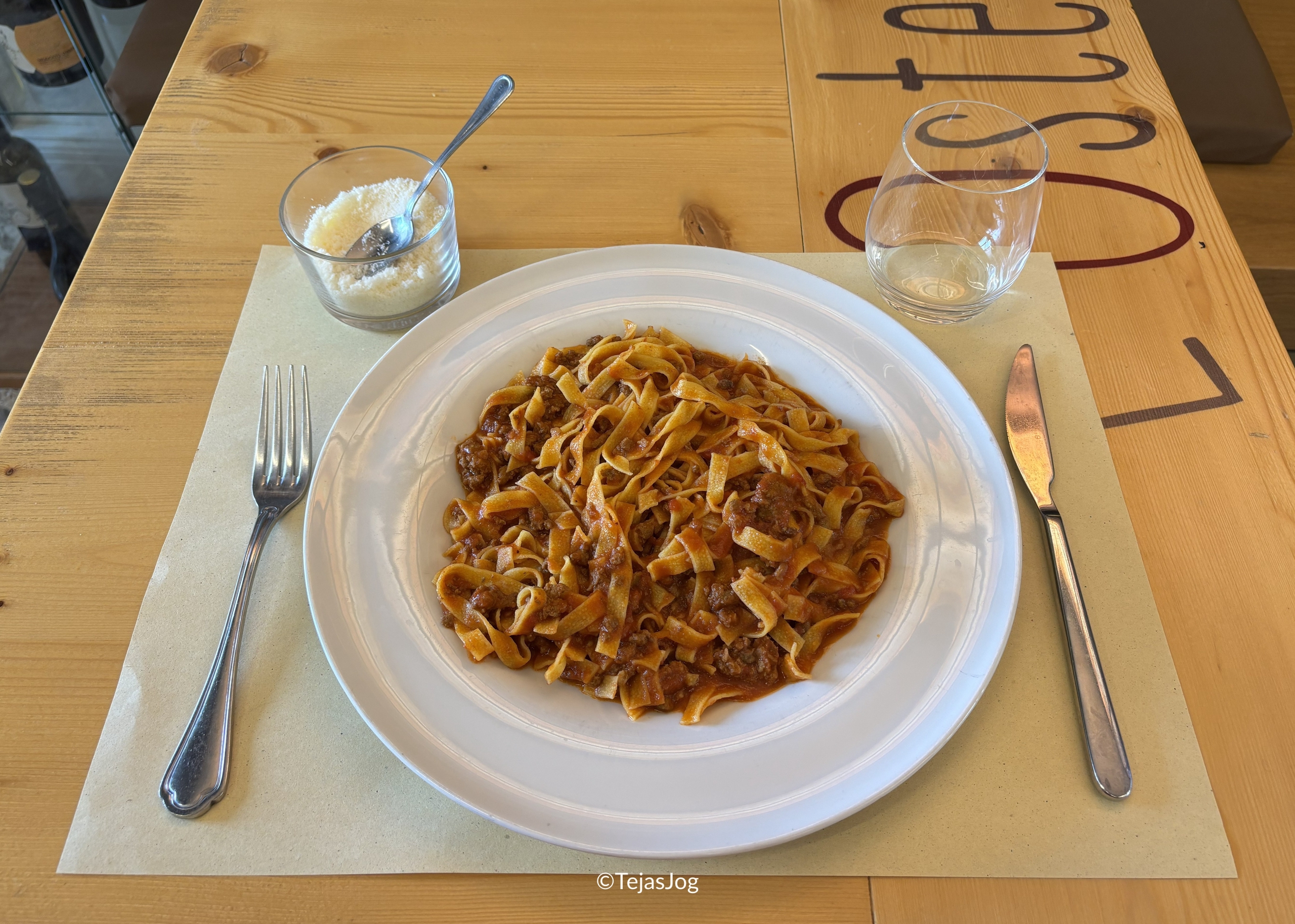 Lunch at L'Osteria