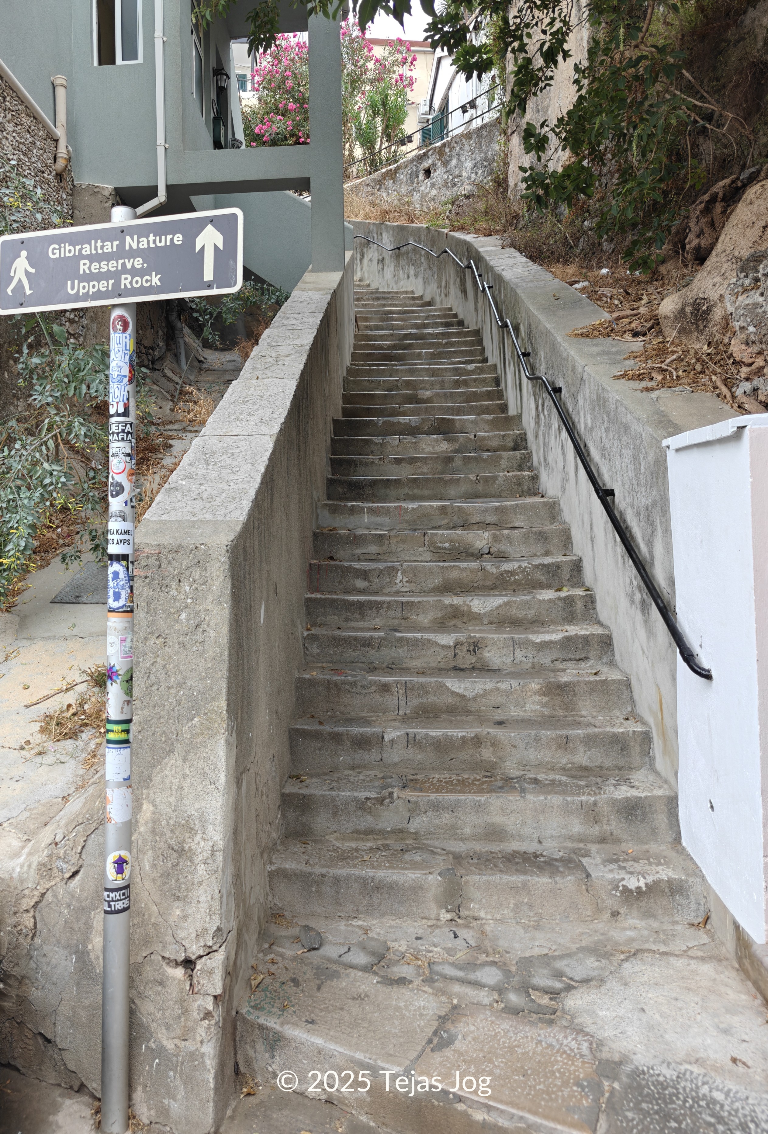 Castle Steps towards the Moorish Castle