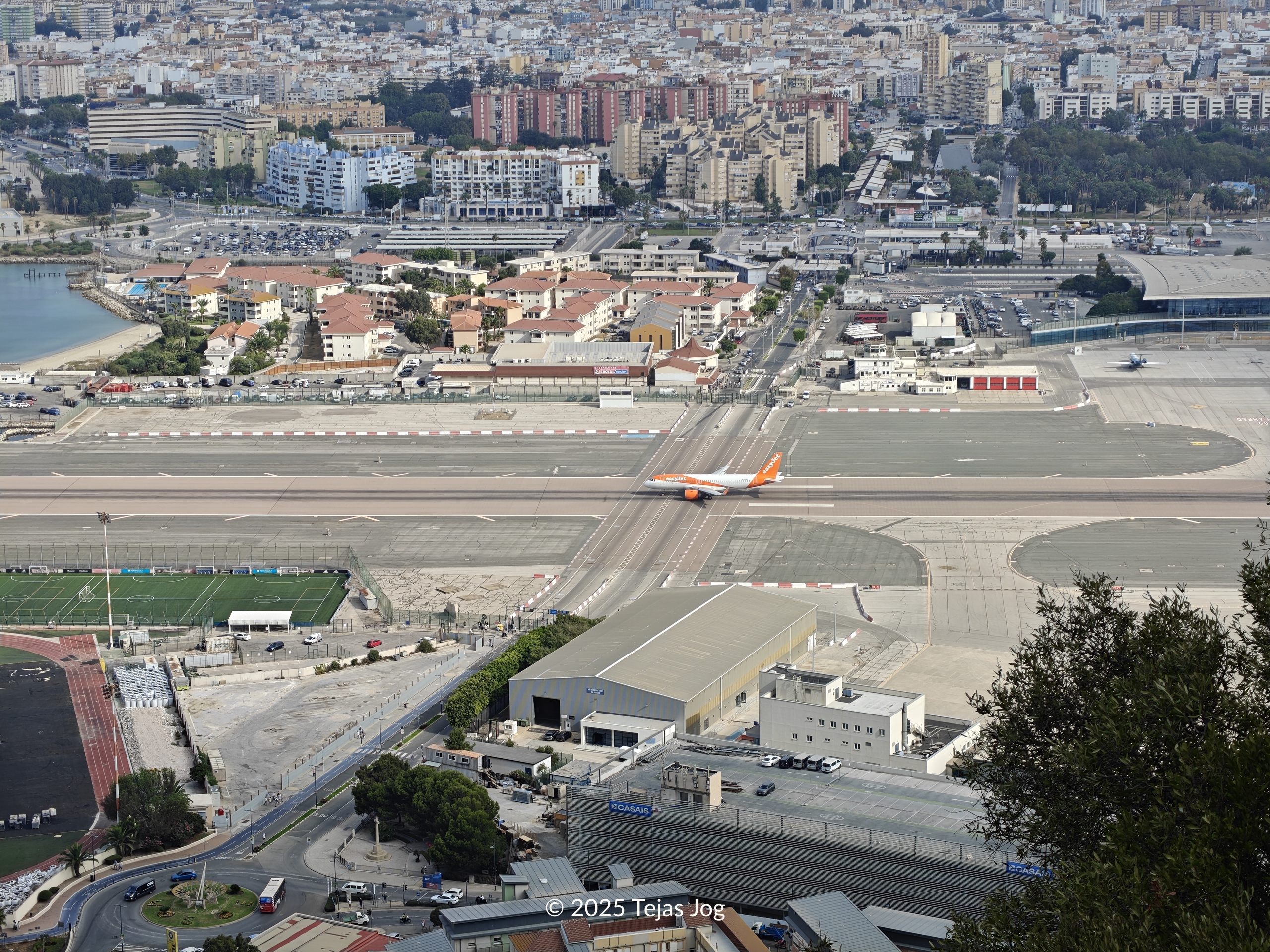 Gibraltar airport runway