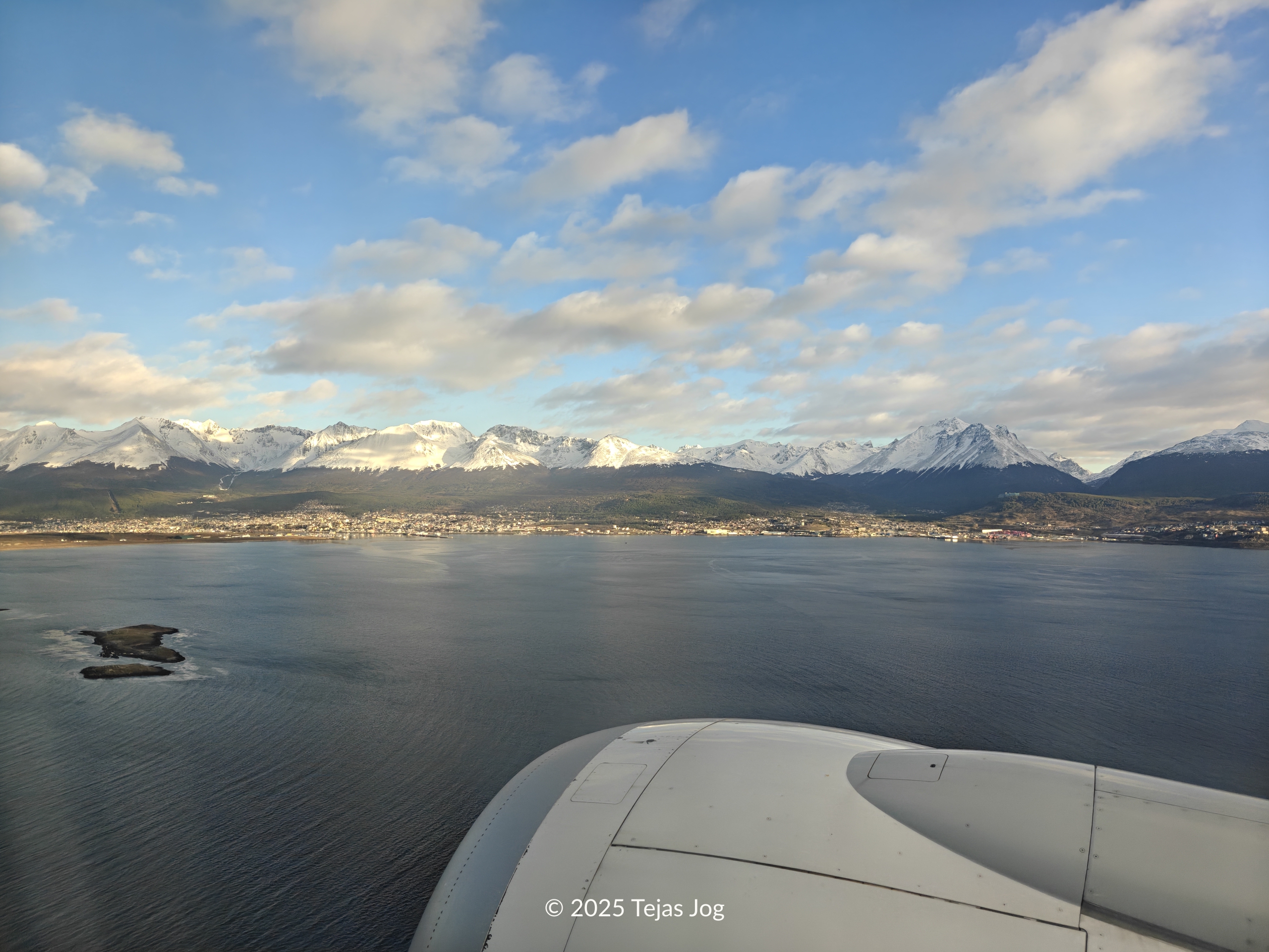 Approaching Ushuaia Airport