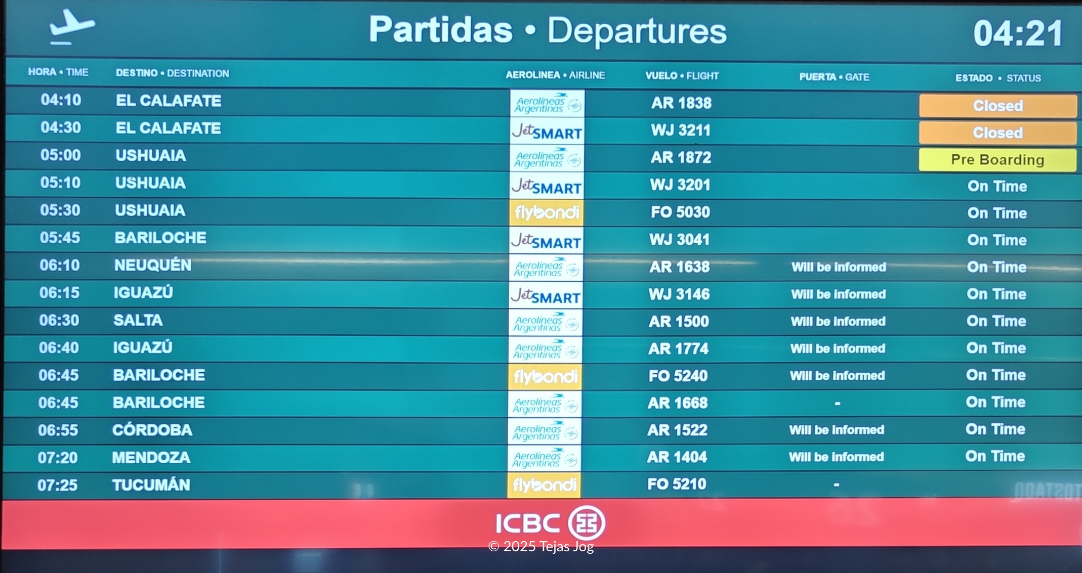 Aerolineas Argentinas 1872