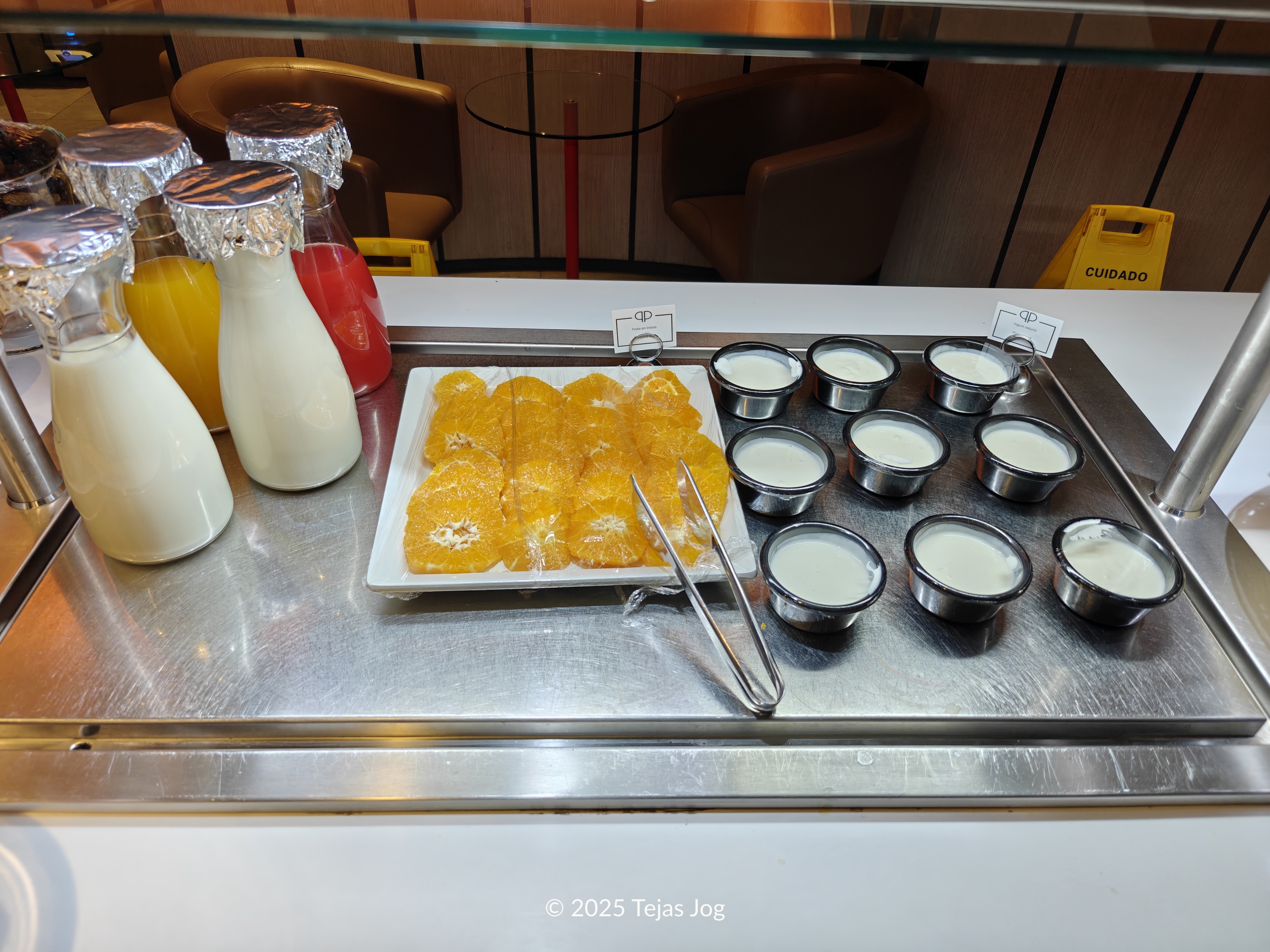 Buffet at Andes Lounge