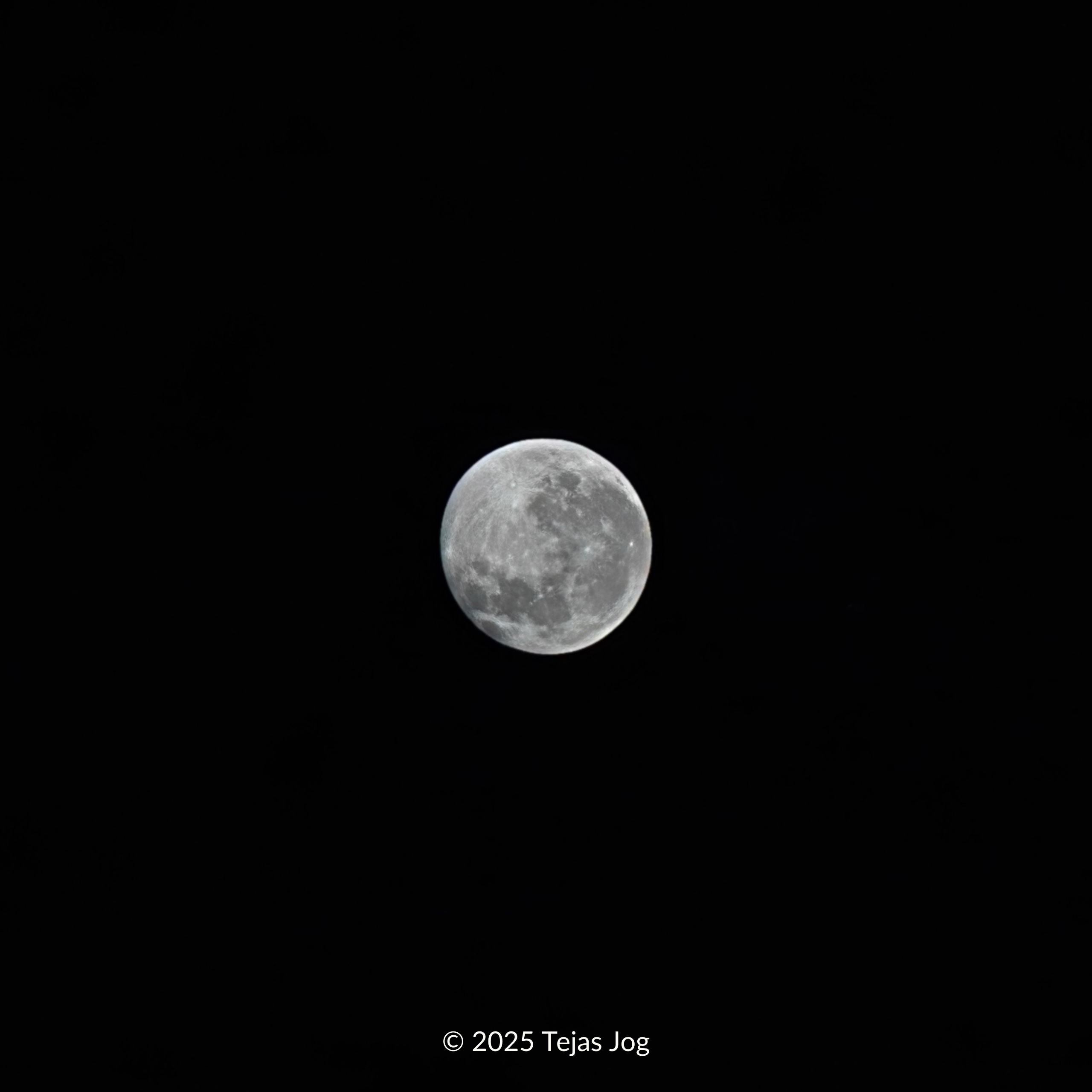 Moon seen from Easter Island