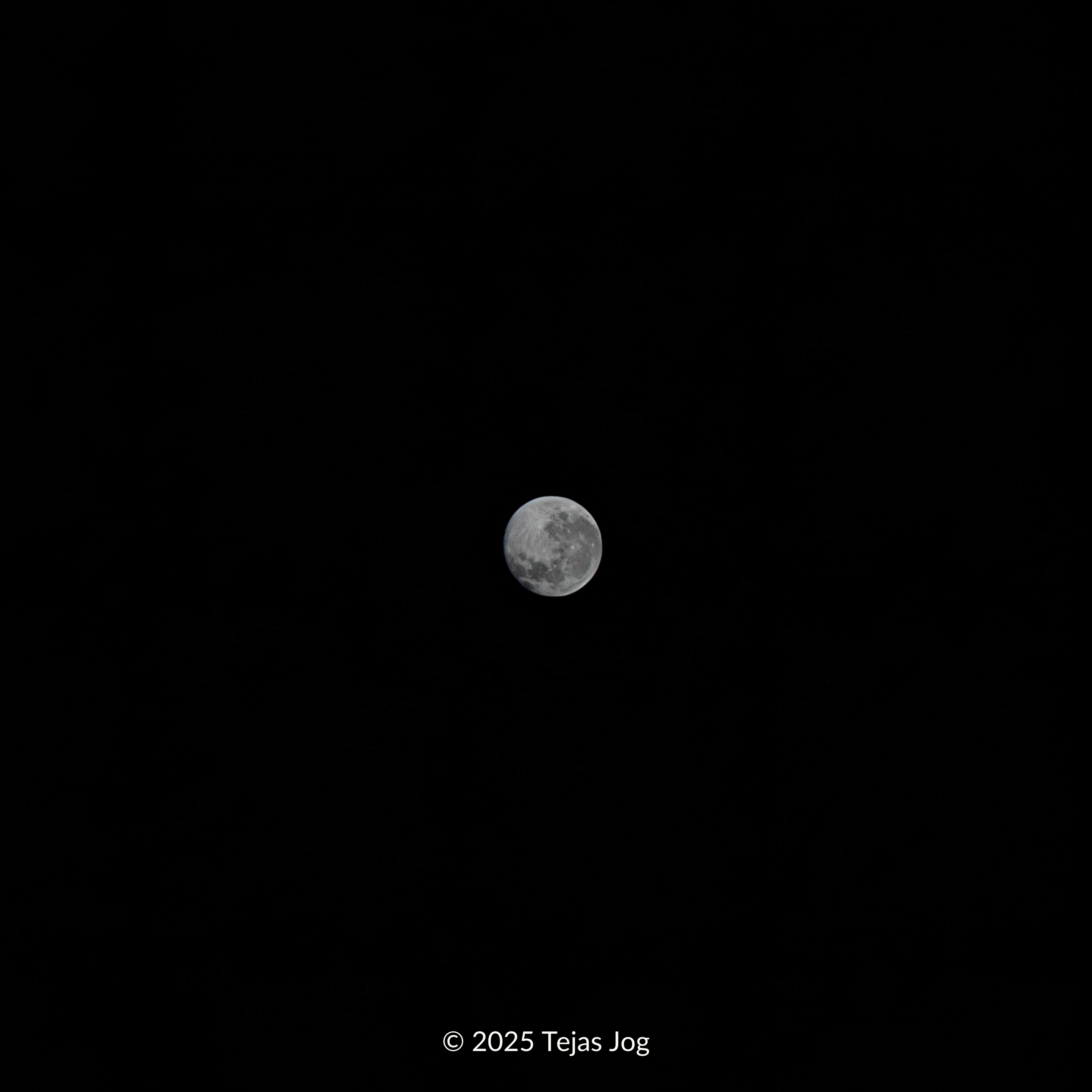 Moon seen from Easter Island