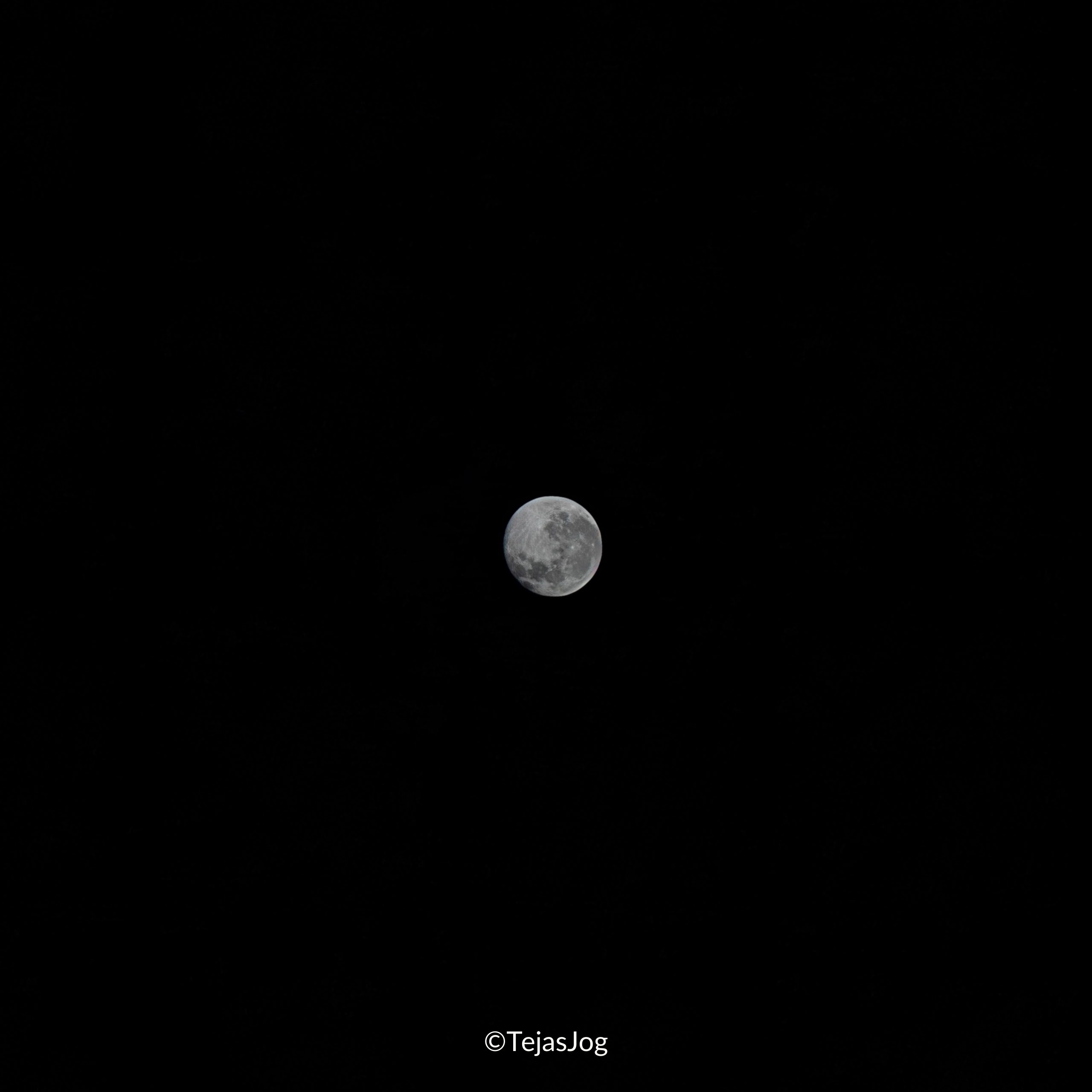 Moon seen from Easter Island