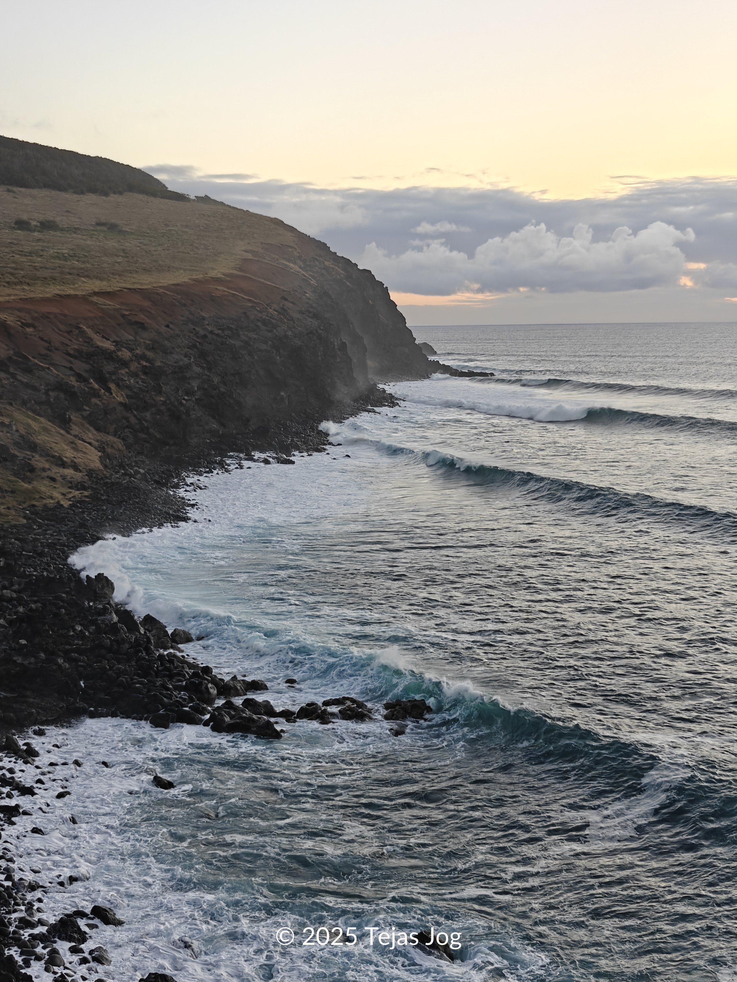 Sunset at Easter Island