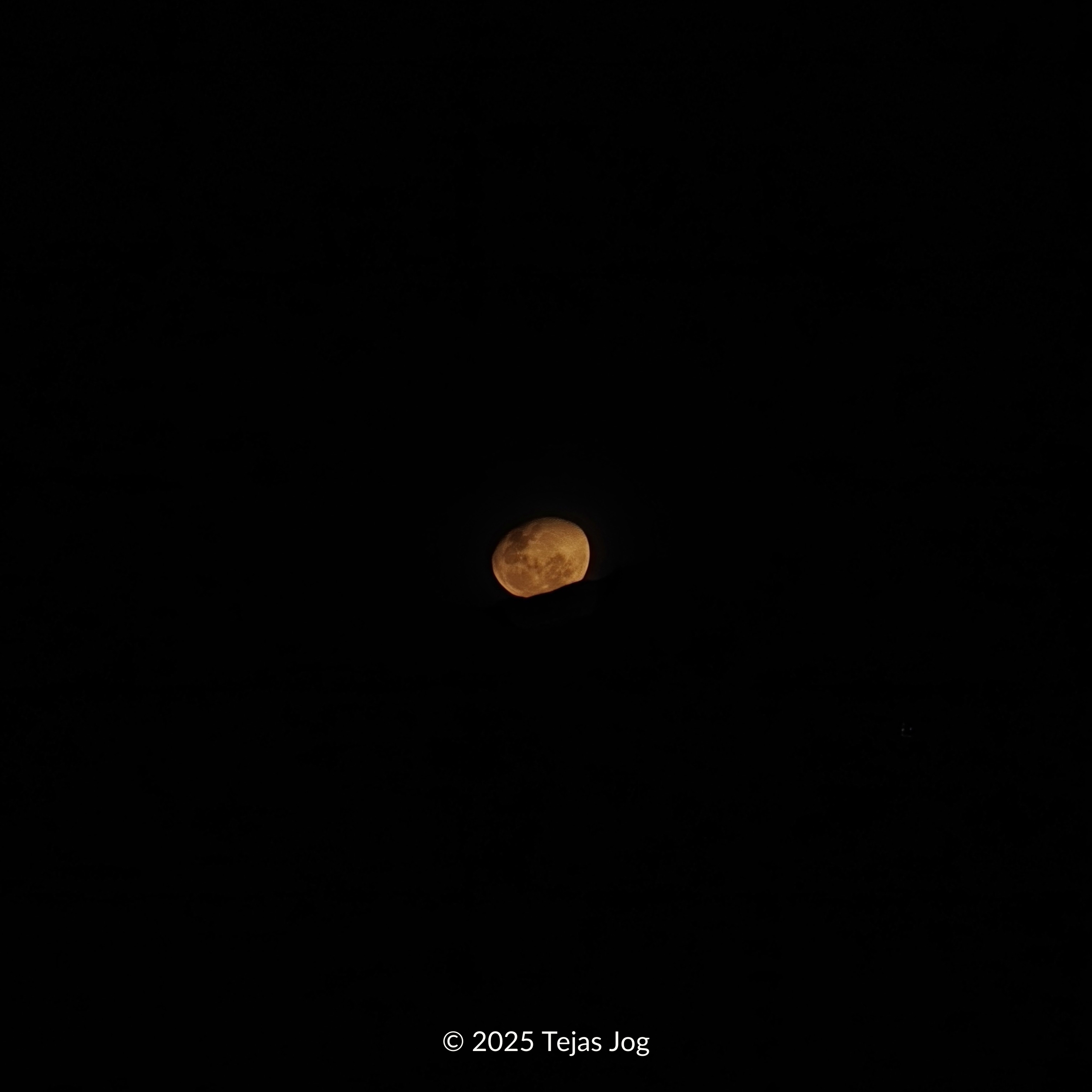 Moonrise over the Andes